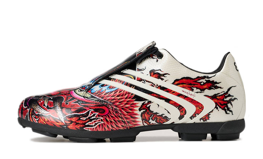 adidas Y-3 F50 Yaksha Black Active Maroon KH6663