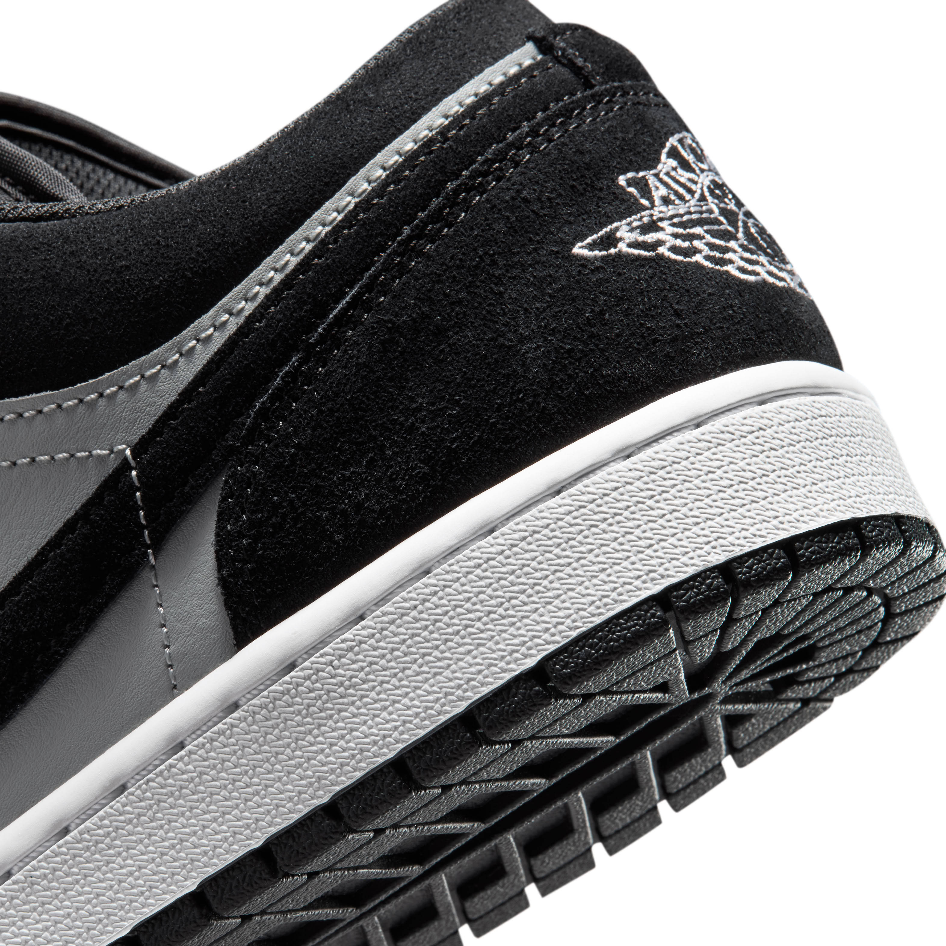 Air Jordan 1 Low Black Light Smoke Grey Detail 1