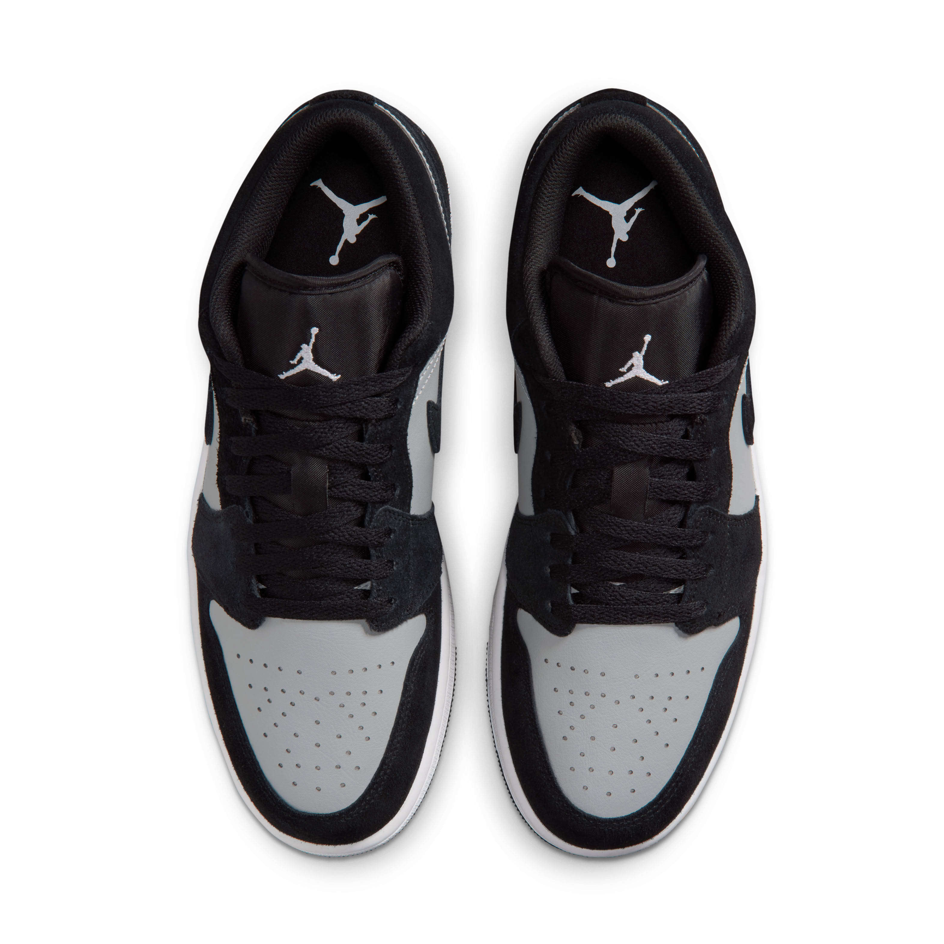 Air Jordan 1 Low Black Light Smoke Grey Top