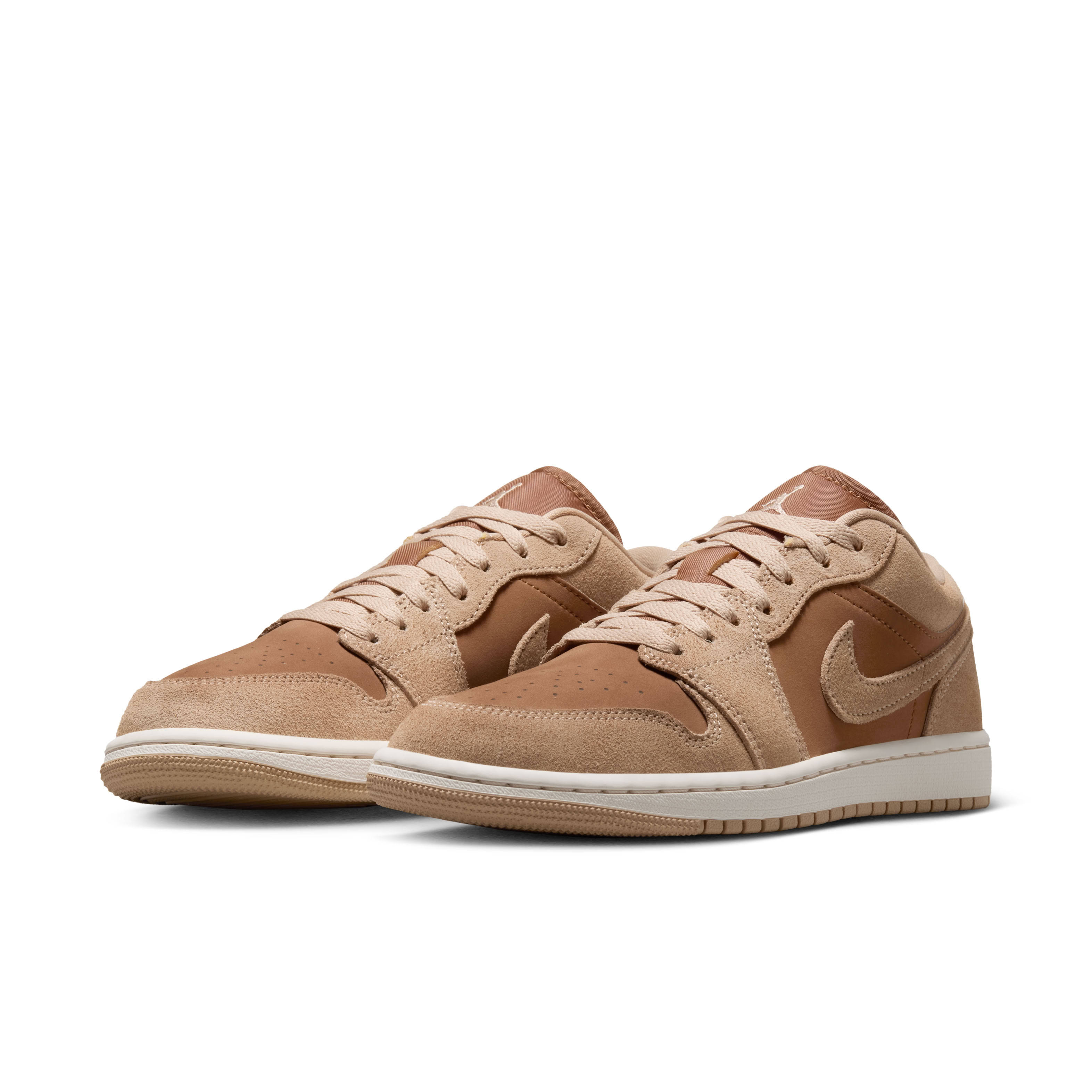 Air Jordan 1 Low Light British Tan Pair