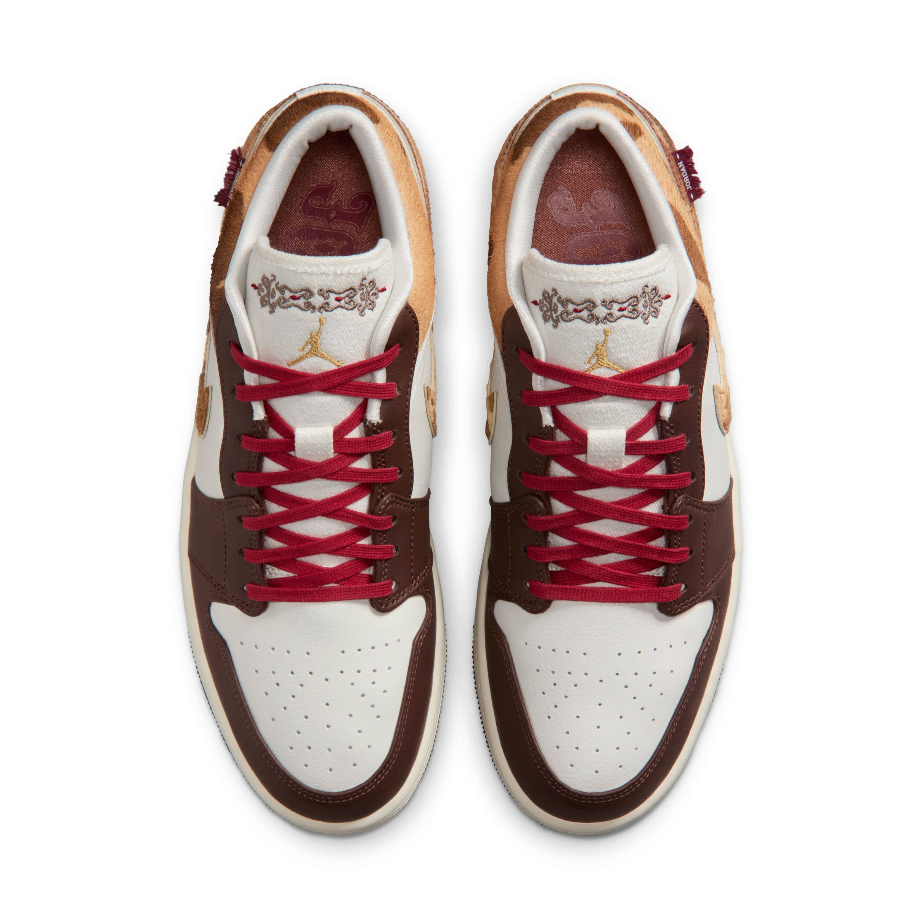 Air Jordan 1 Low Year of the Horse Chocolate Hemp