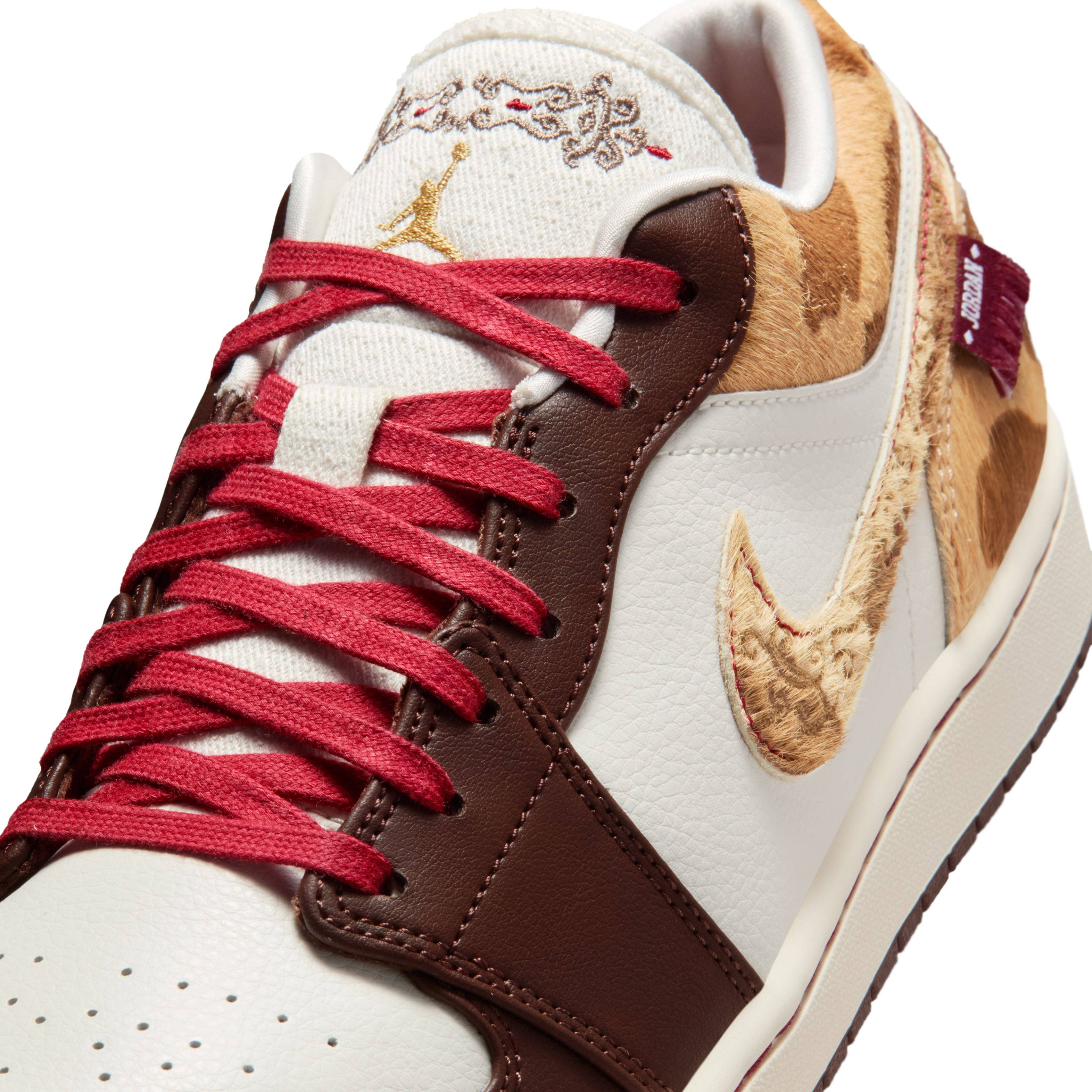 Air Jordan 1 Low Year of the Horse Chocolate Hemp