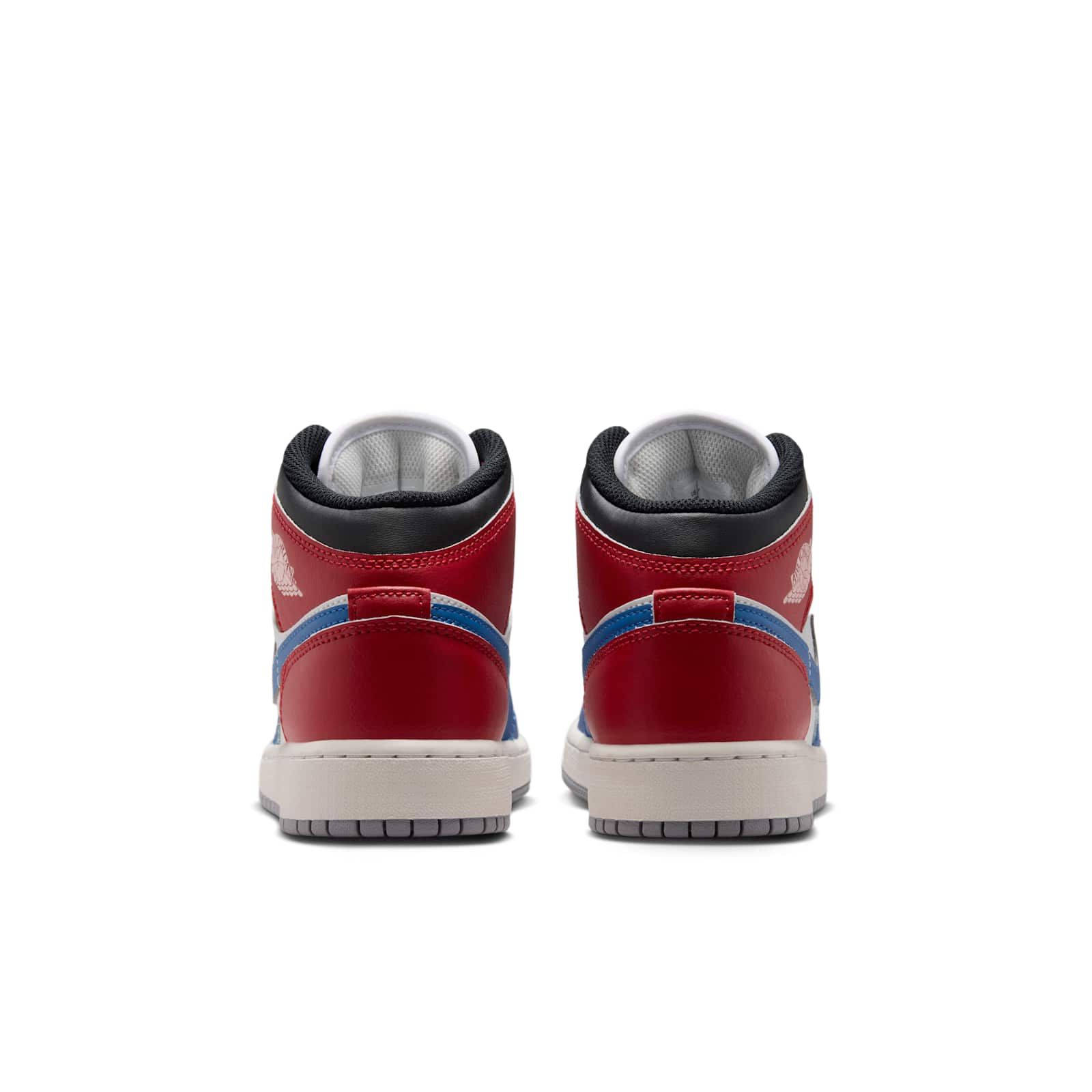 Air Jordan 1 Mid GS True Blue Red DQ8423-406 back