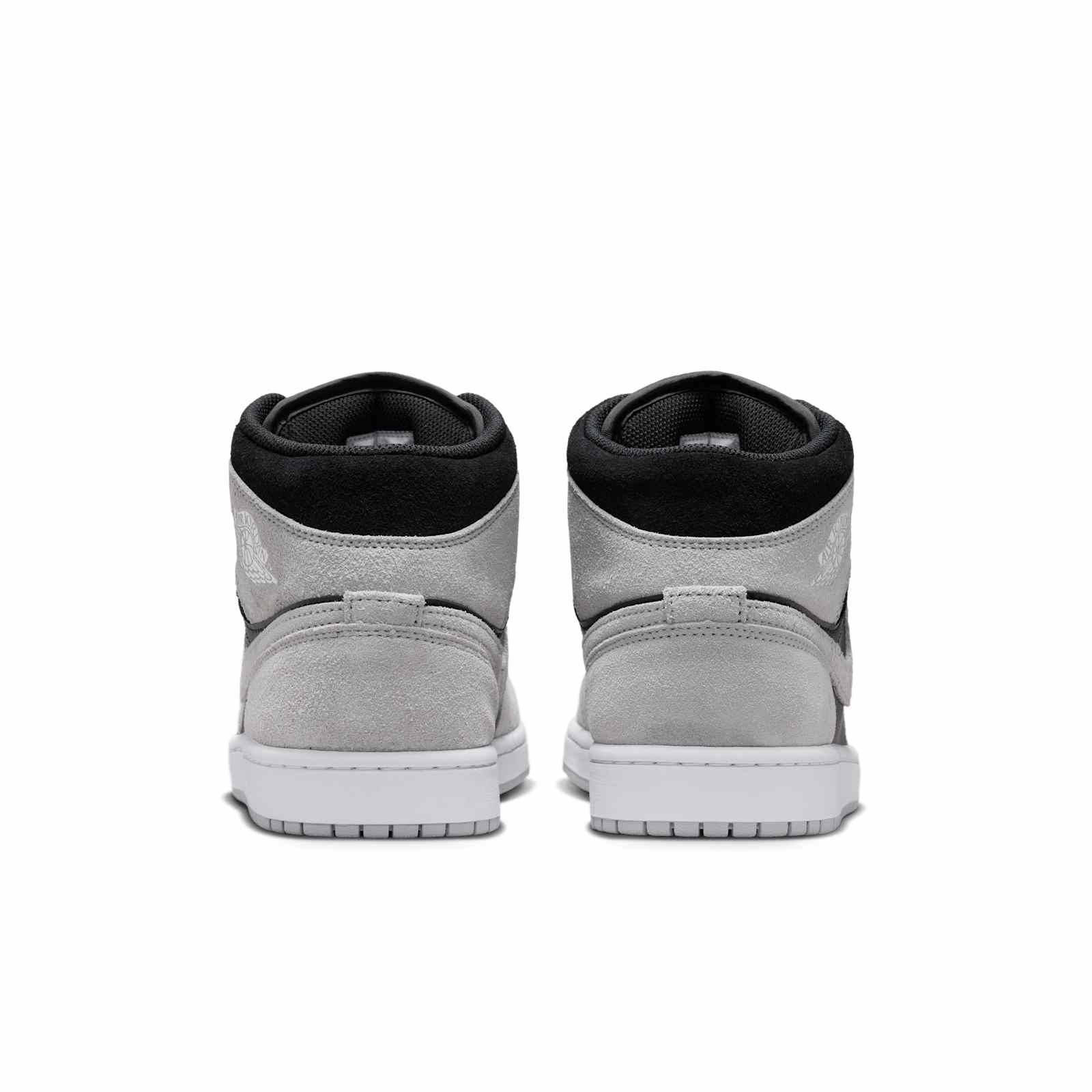 Air Jordan 1 Mid Light Smoke Grey Black DQ8426-008 back