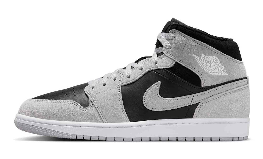 Air Jordan 1 Mid Light Smoke Grey Black DQ8426-008