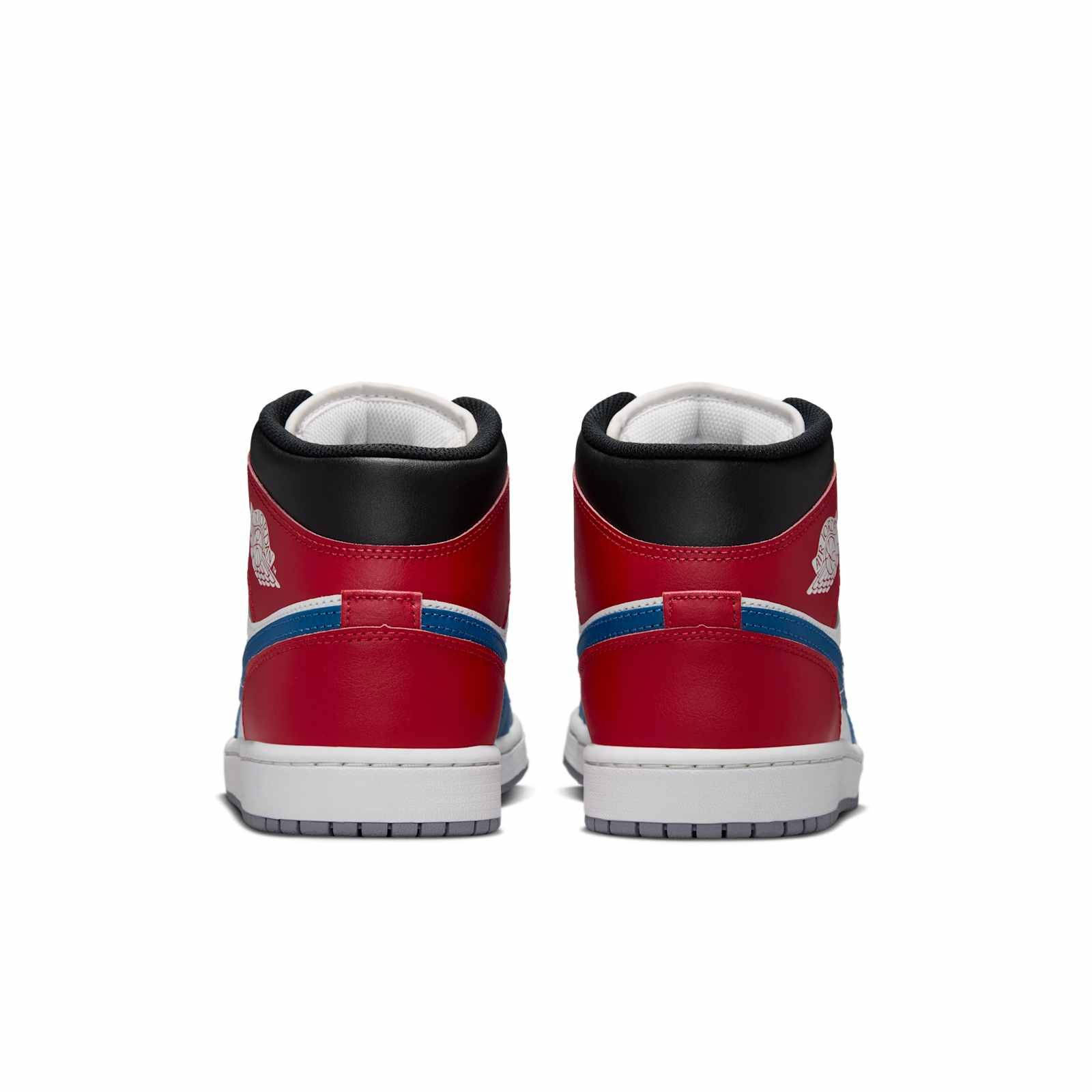 Air Jordan 1 Mid True Blue Red DQ8426-406 back