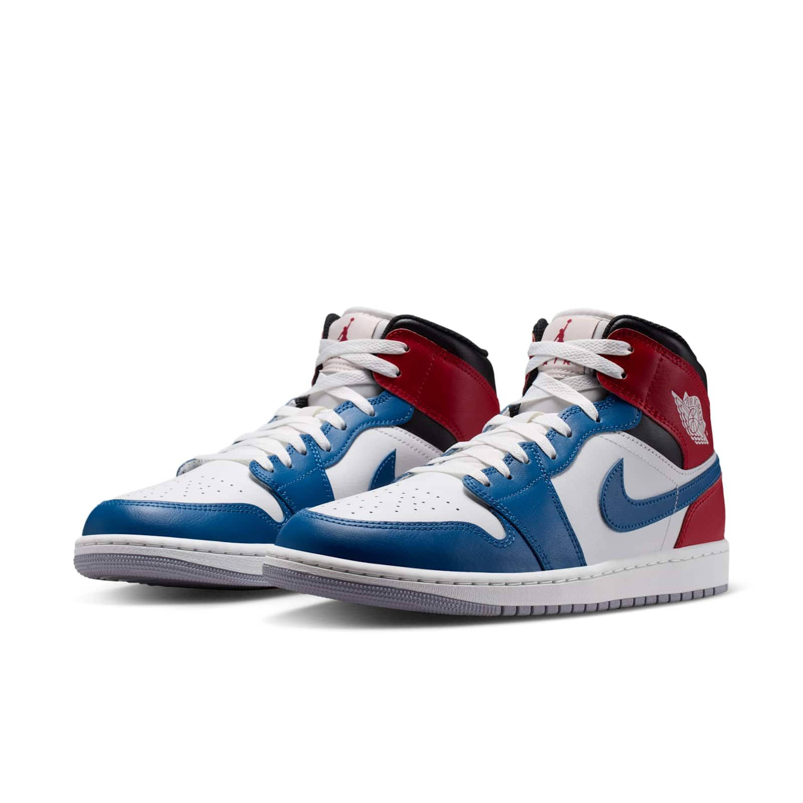 Air Jordan 1 Mid True Blue Red DQ8426-406 front