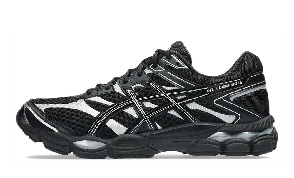 ASICS Gel-Cumulus 16 Black Pure Silver
