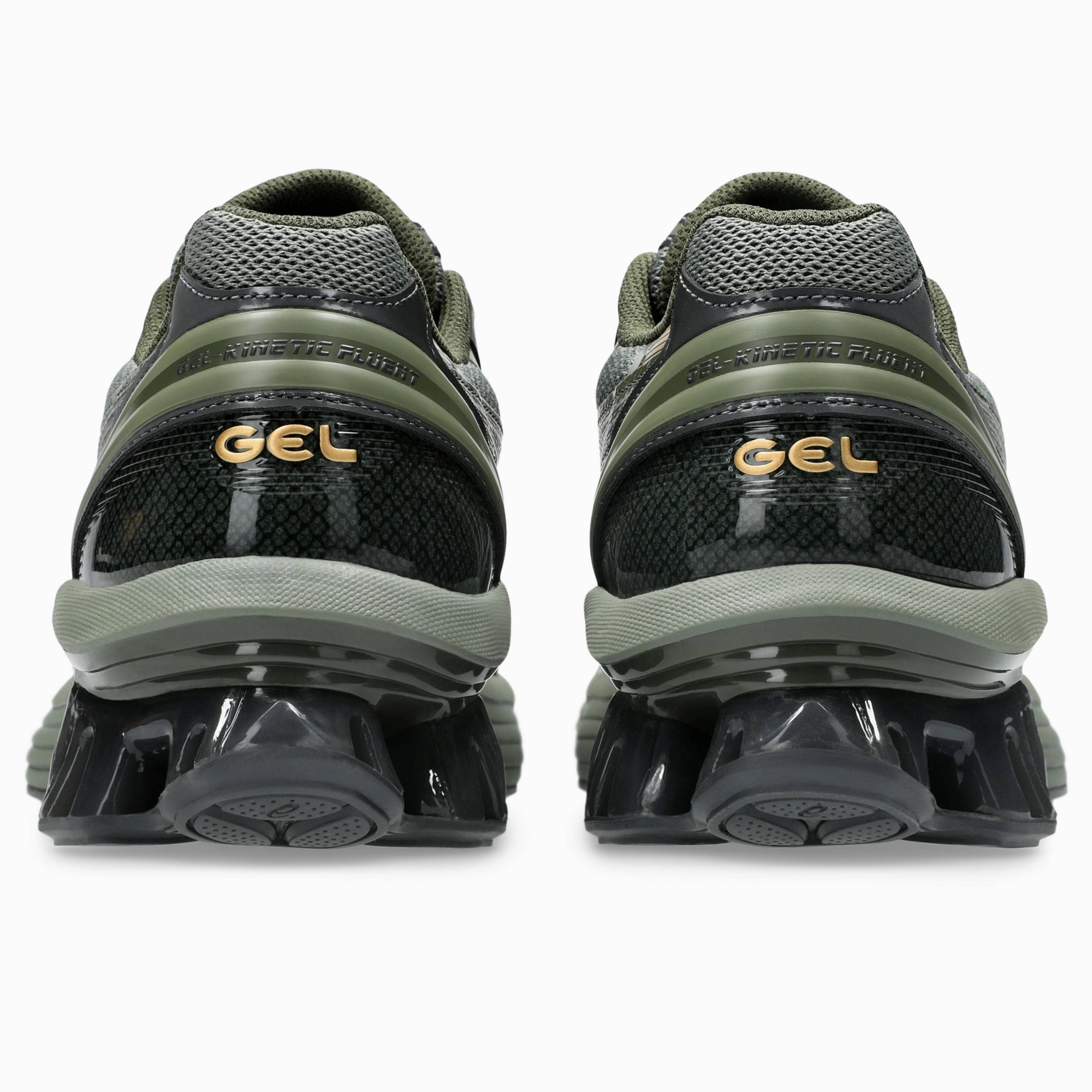 ASICS Gel-Kinetic Fluent Lichen Green 1203A591-301 back