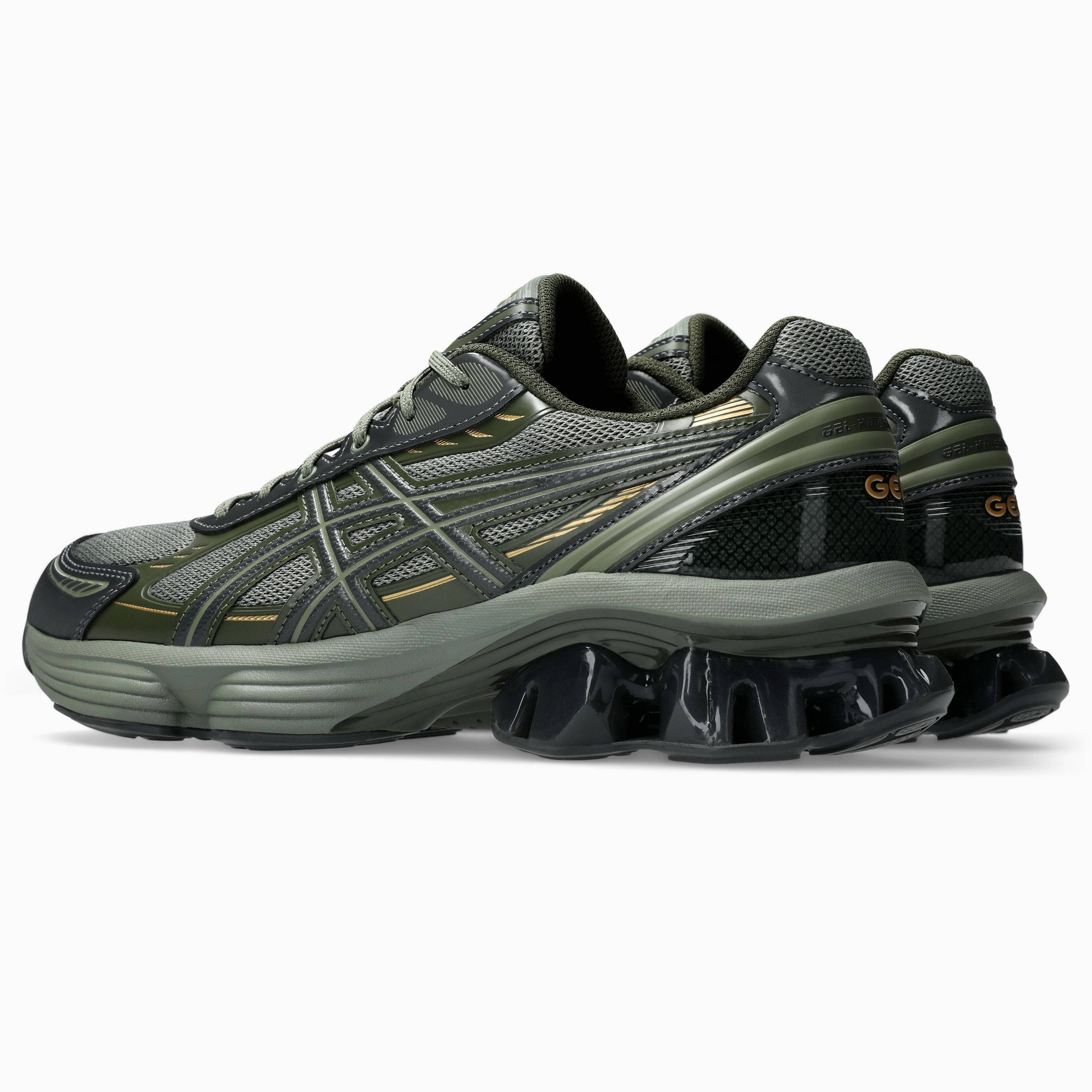 ASICS Gel-Kinetic Fluent Lichen Green 1203A591-301 side