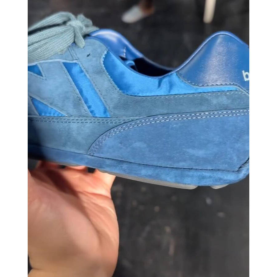 AURALEE x New Balance 574 Blue heel