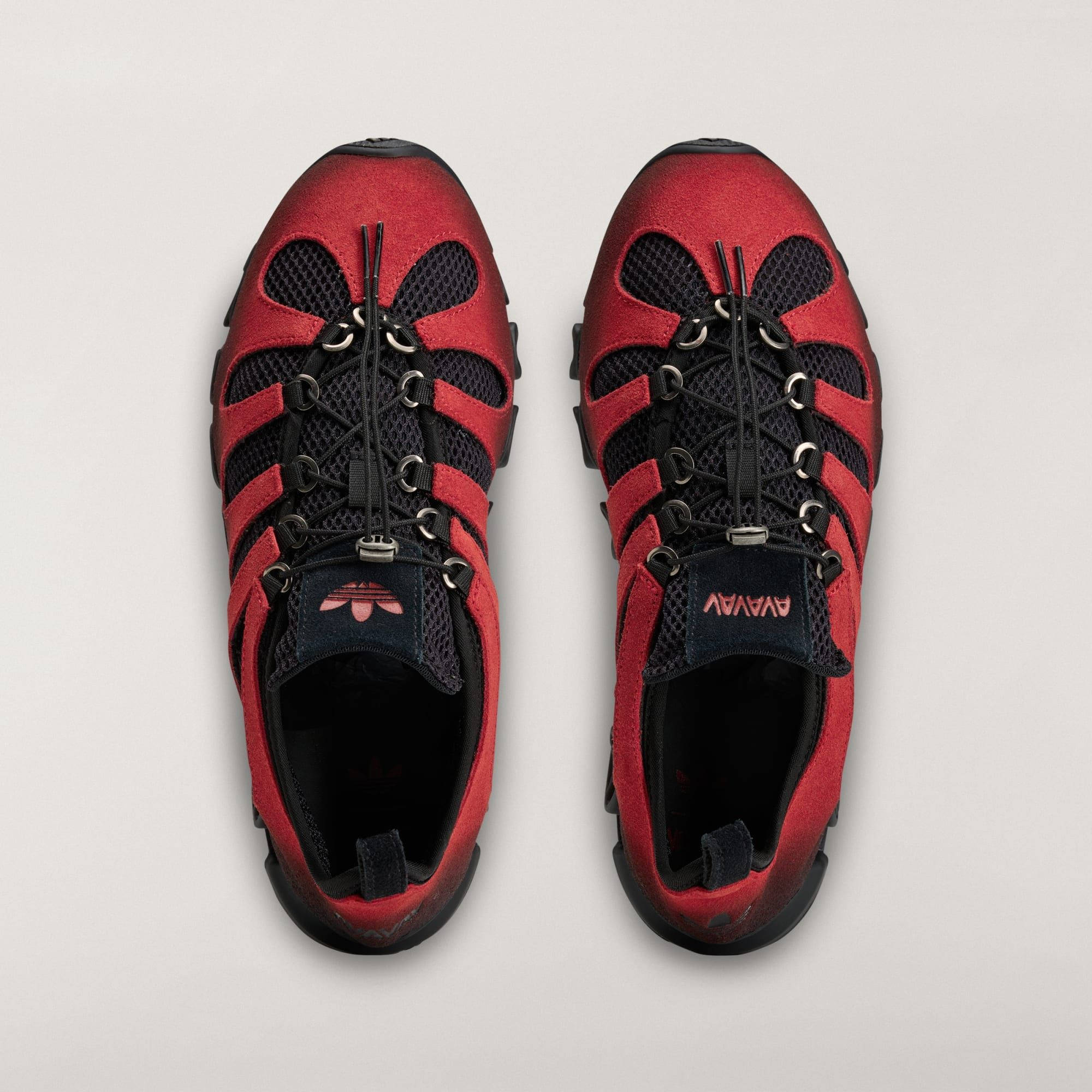 AVAVAV x adidas Megaride Red KH9687 middle