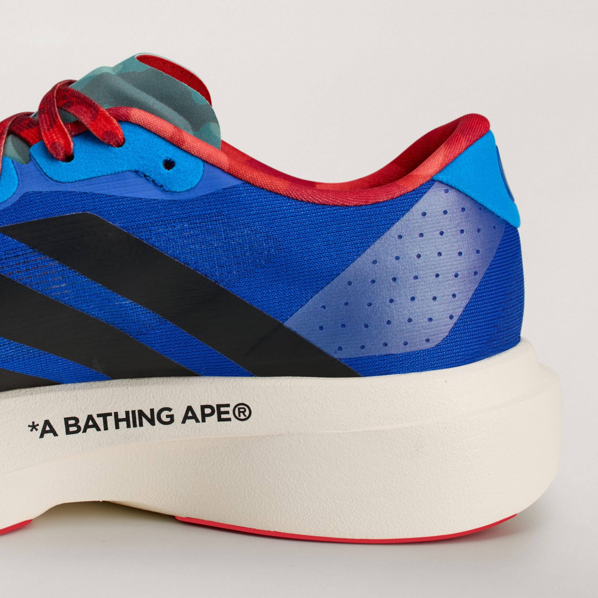 Bape x adidas Adizero EVO SL Green Multi Detail