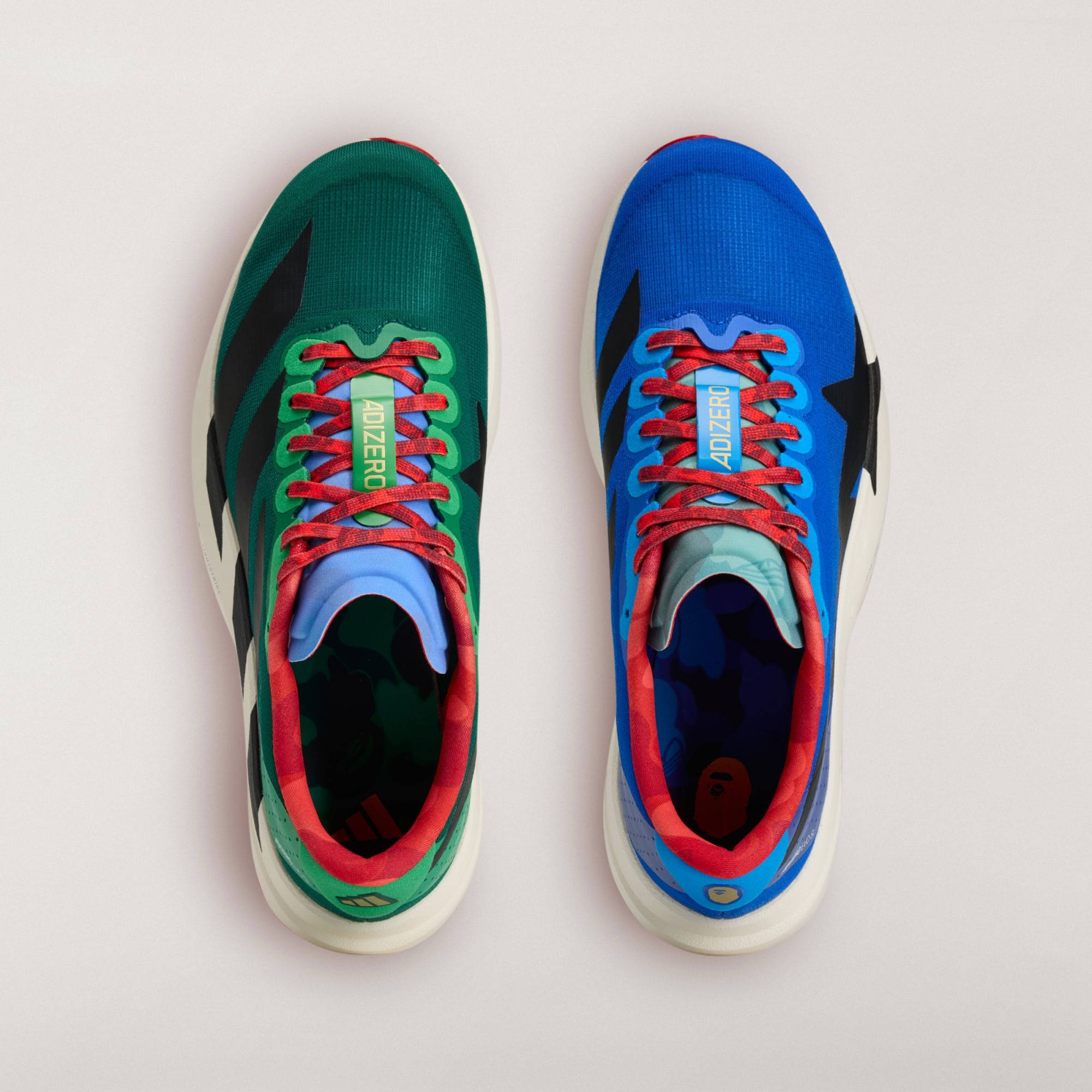 Bape x adidas Adizero EVO SL Green Multi Top