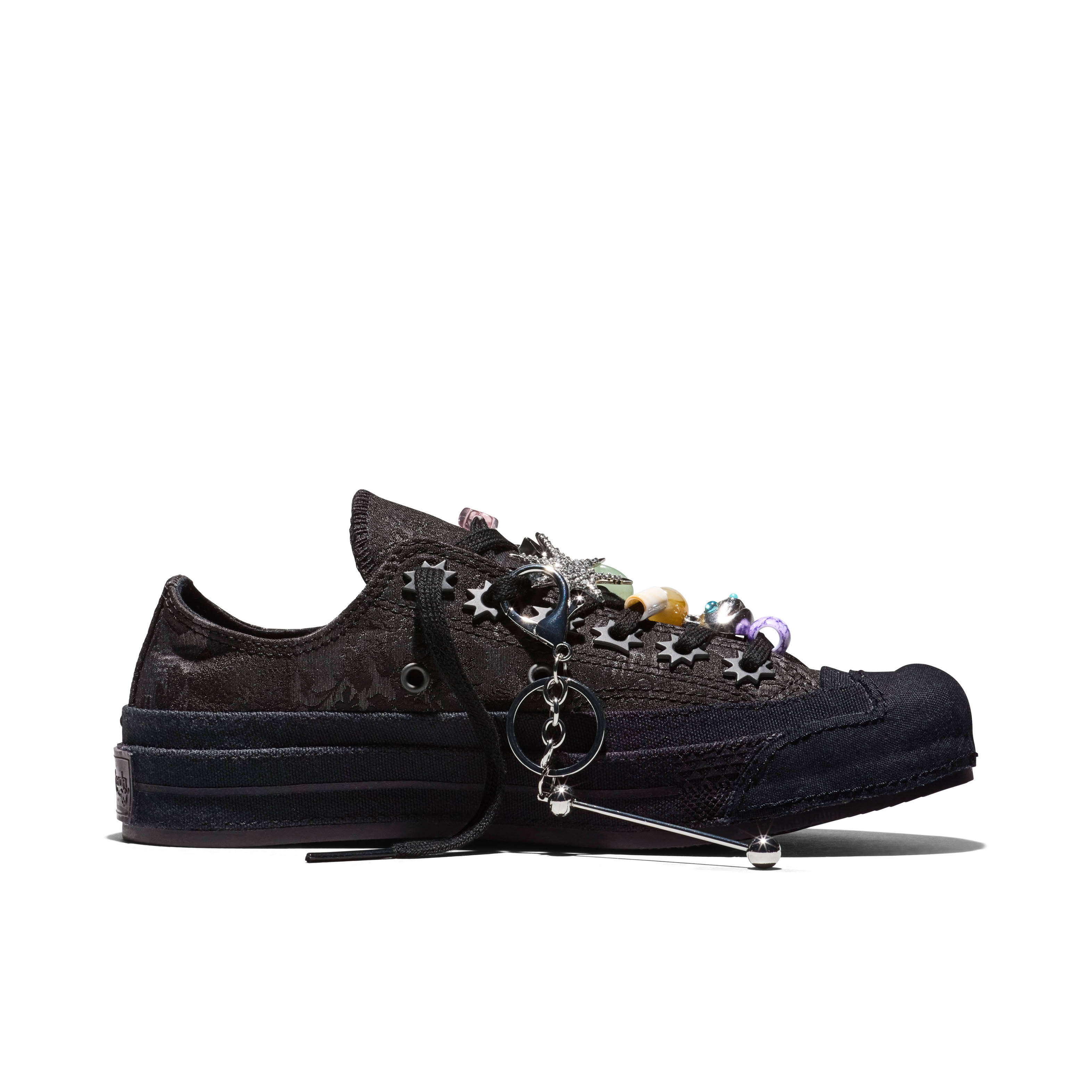 Collina Strada x Converse Chuck 70 Black Lateral View