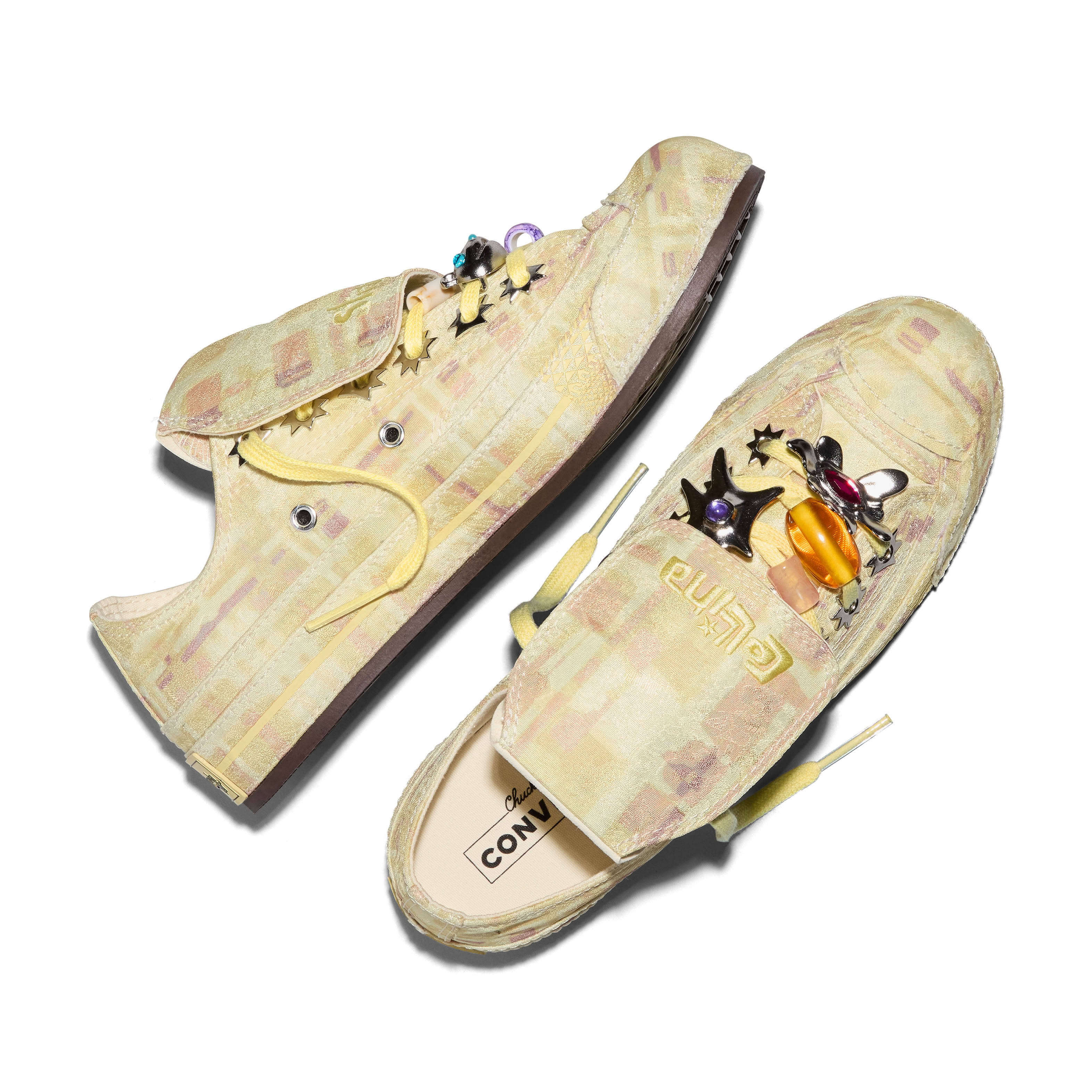 Collina Strada x Converse Chuck 70 Mellow Yellow Top