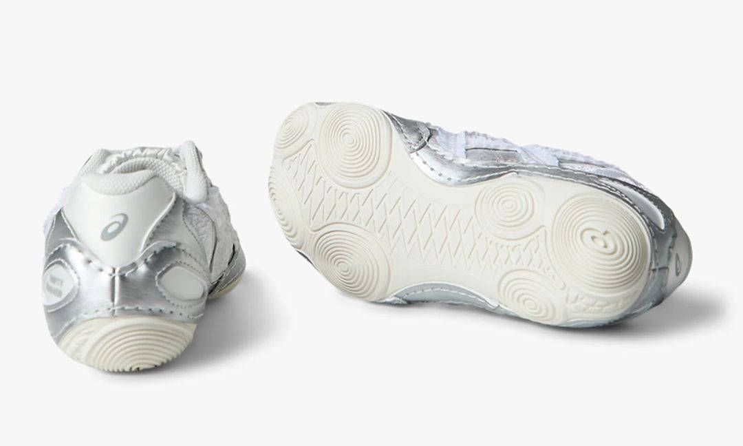 Empty Behavior x Asics Hypersync White Silver 1203B146-100 back