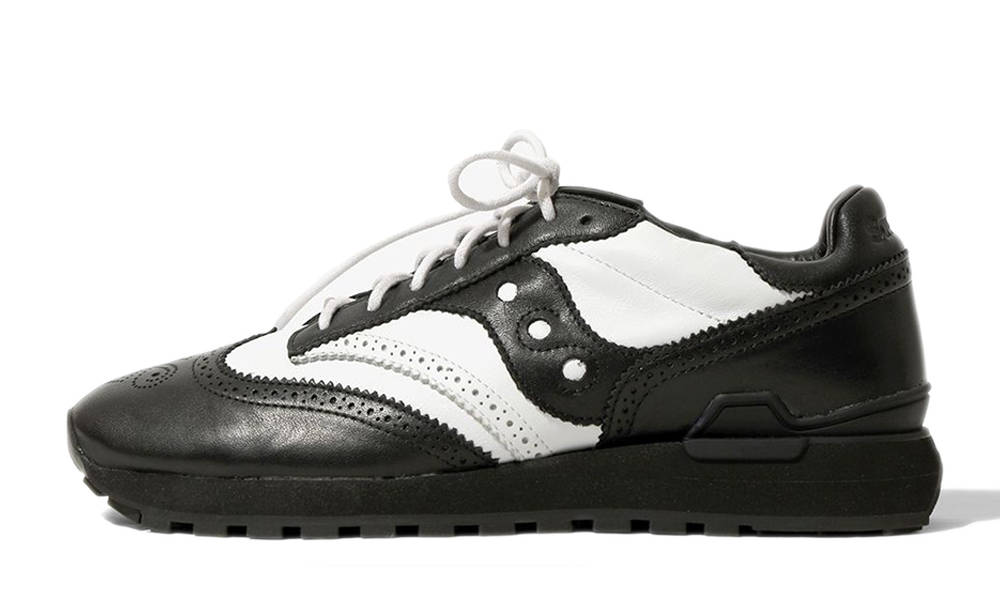 Engineered Garments Saucony Shadow Wingtip Black White