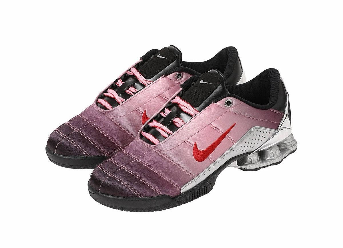 Forget-me-nots x Nike T90 Shox Magia Shy Pink IQ5683-601 front