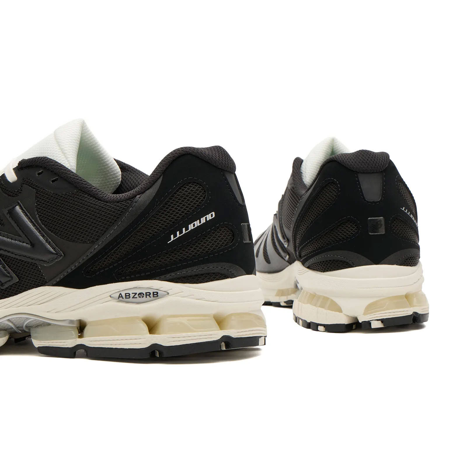 JJJJound x New Balance 1890 Black White Heel