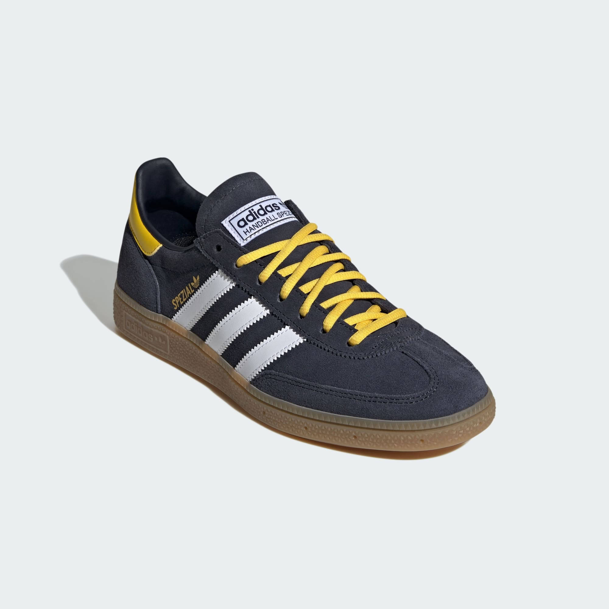 Leeds United FC x adidas Handball Spezial Dark Grey Front
