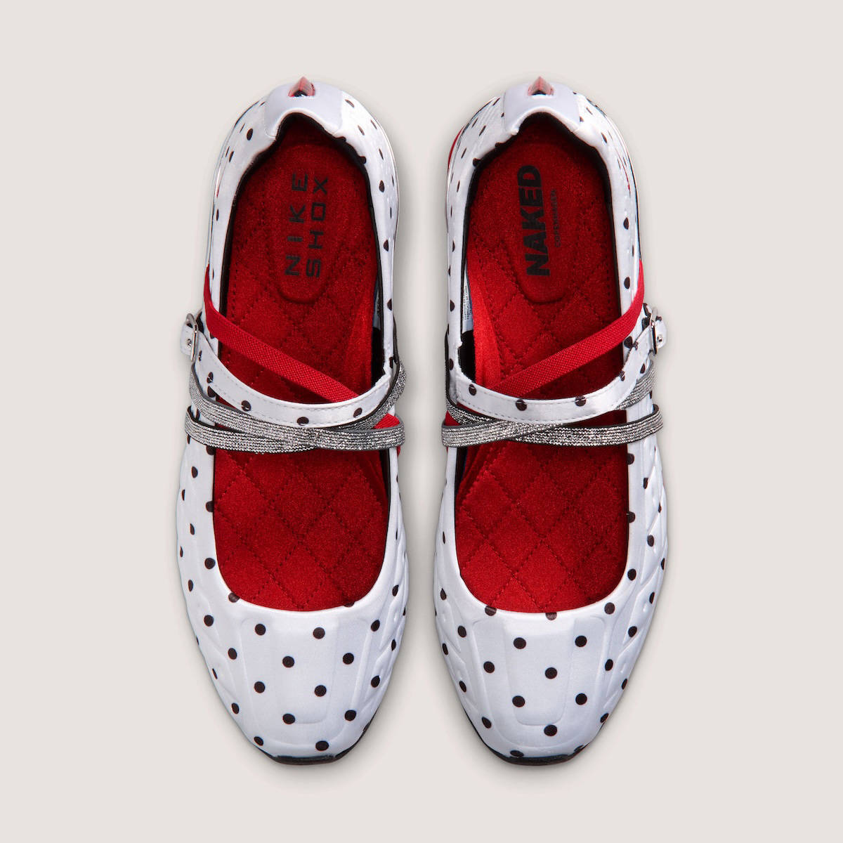Naked Copenhagen x Nike Shox Z Calistra Polka Dot Top