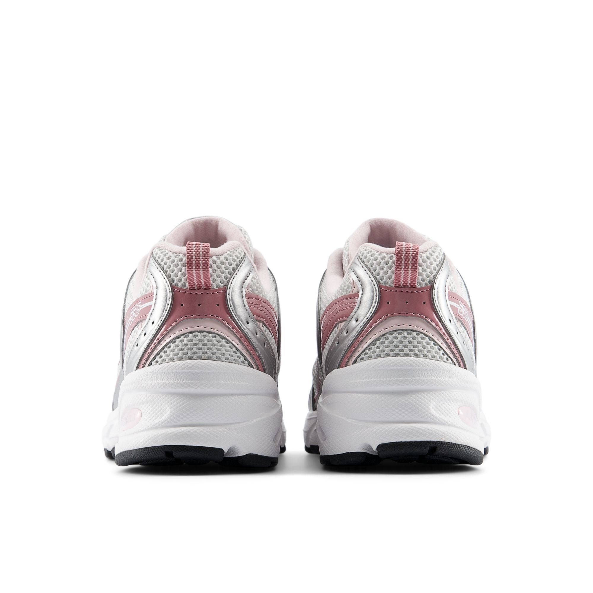 New Balance 530 Silver Metalic Rosewood U53022Q back