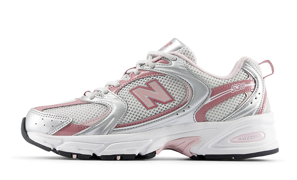 New Balance 530 Silver Metalic Rosewood U53022Q
