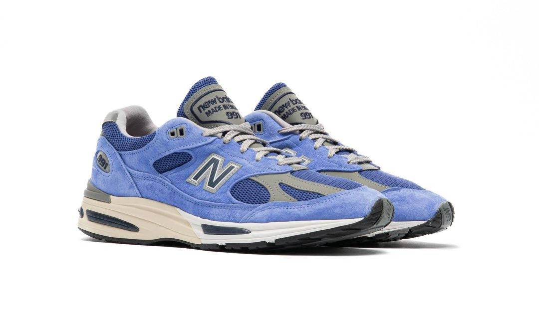 New Balance 991v2 Summer Brights Baja Blue U991WB2 front