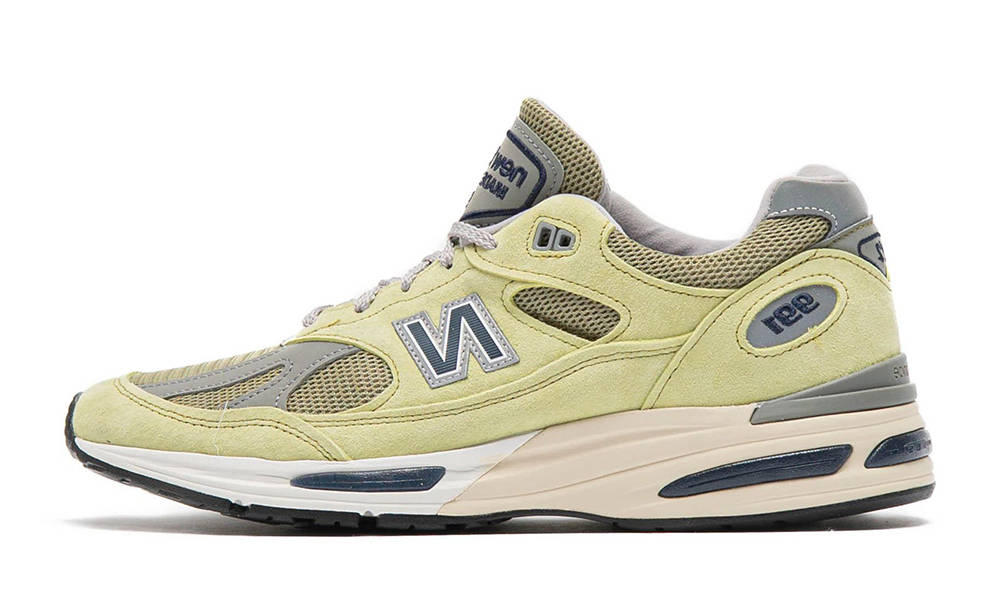 New Balance 991v2 Summer Brights Green Banana U991WG2