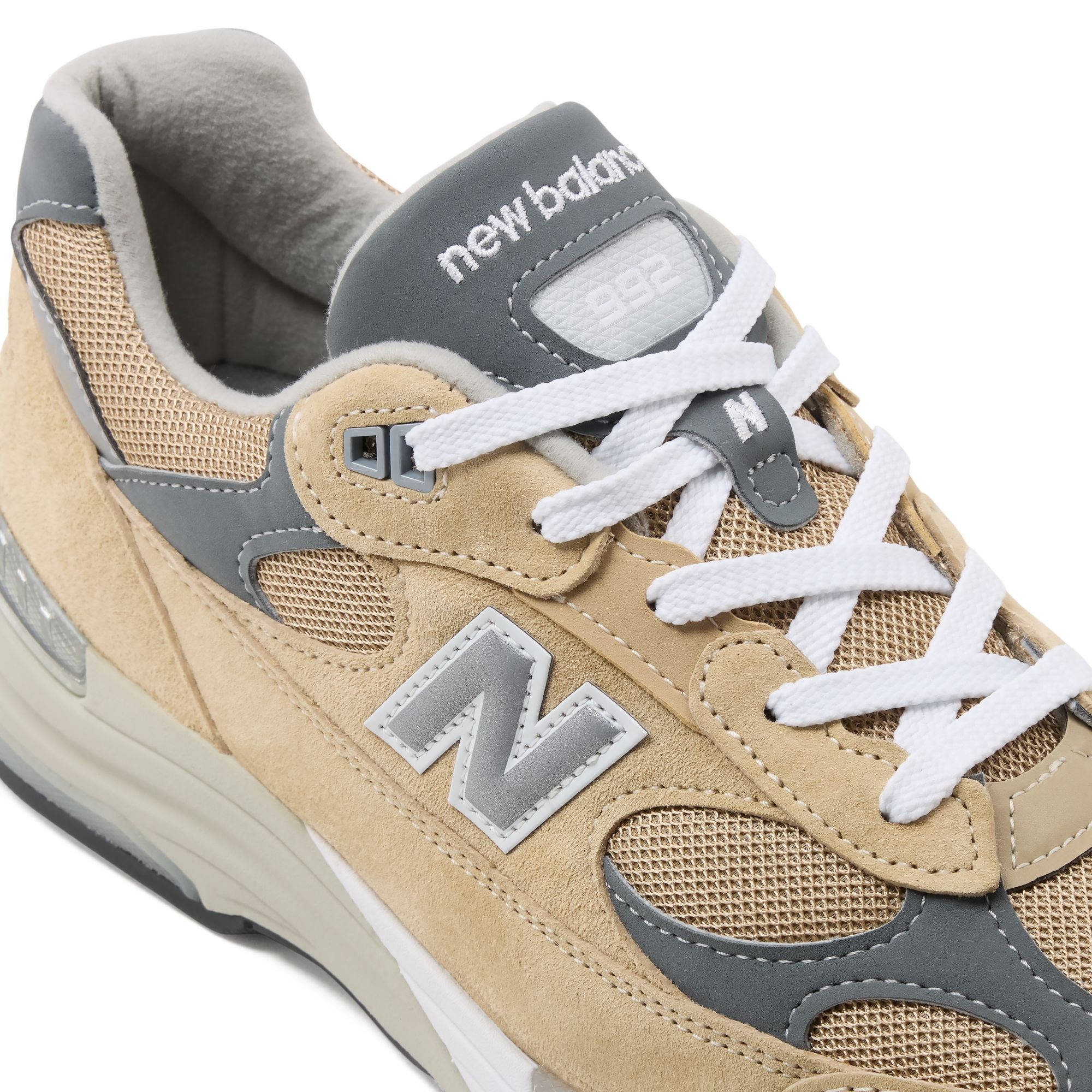 New Balance 992 Tan Grey U992TA tongue