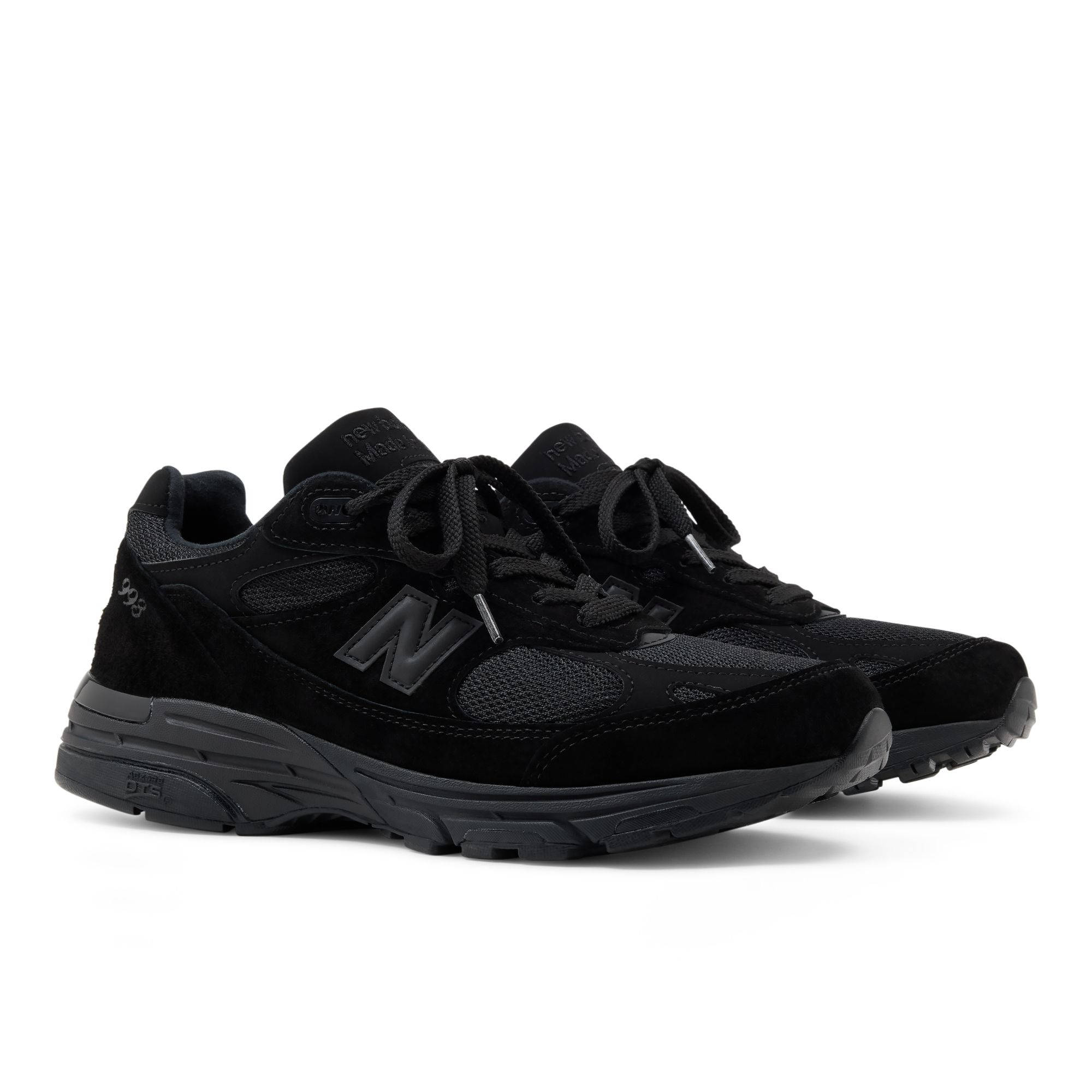 New Balance 993 Triple Black U993BL front