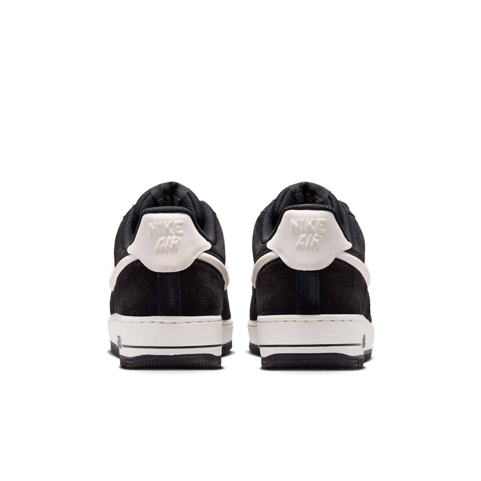 Nike Air Force 1 07 LV8 Black Sail IU7592-001 back