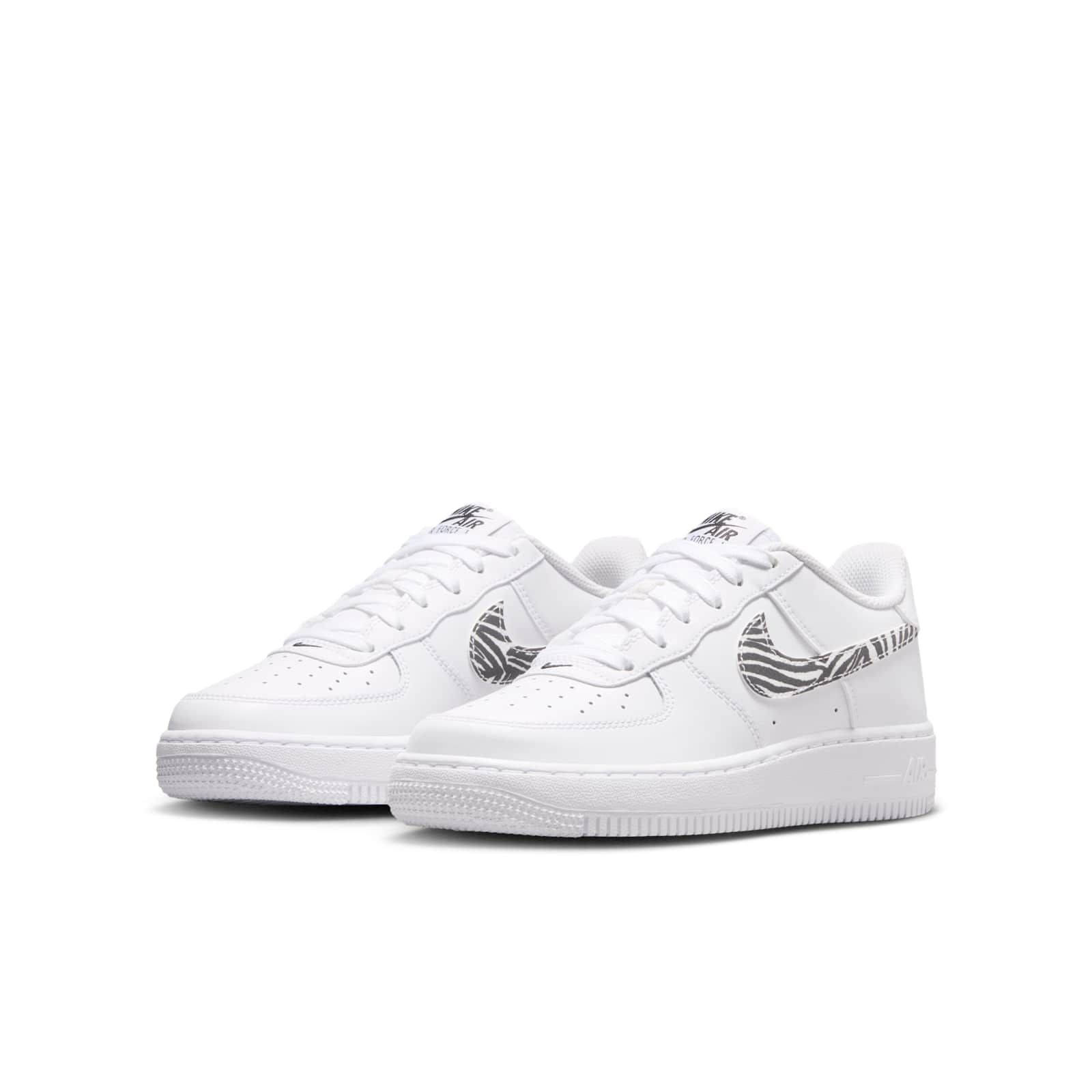 Nike Air Force 1 GS White Black IV5823-100 front