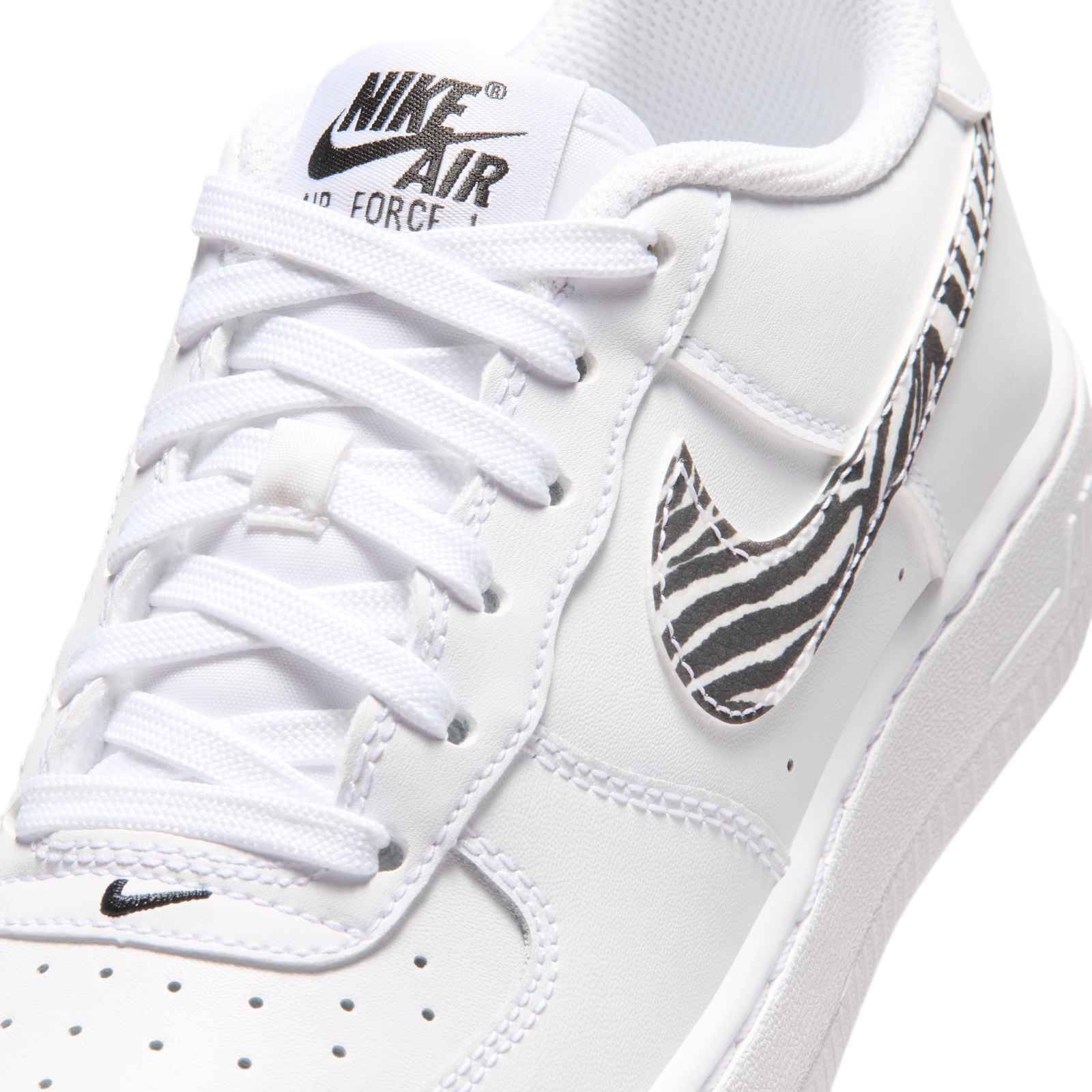 Nike Air Force 1 GS White Black IV5823-100 side