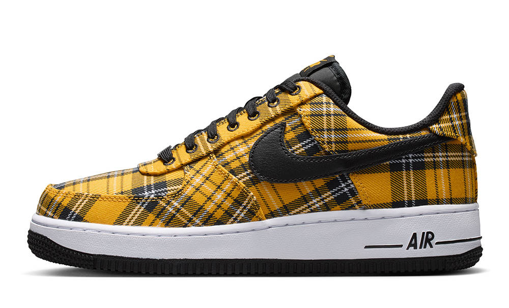 Nike Air Force 1 Low Clueless Yellow Plaid IR5596-900