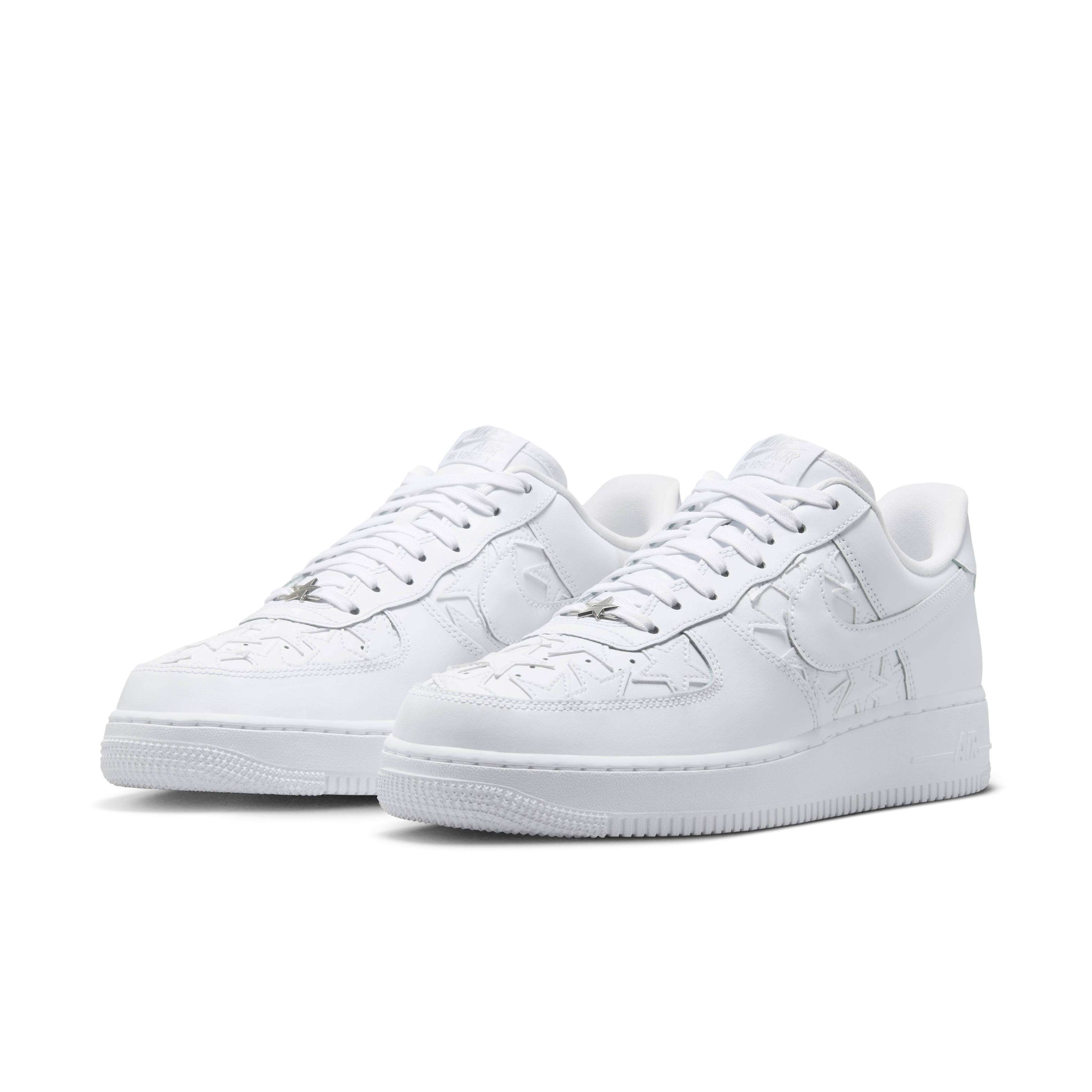 Nike Air Force 1 Low White Stars Pair