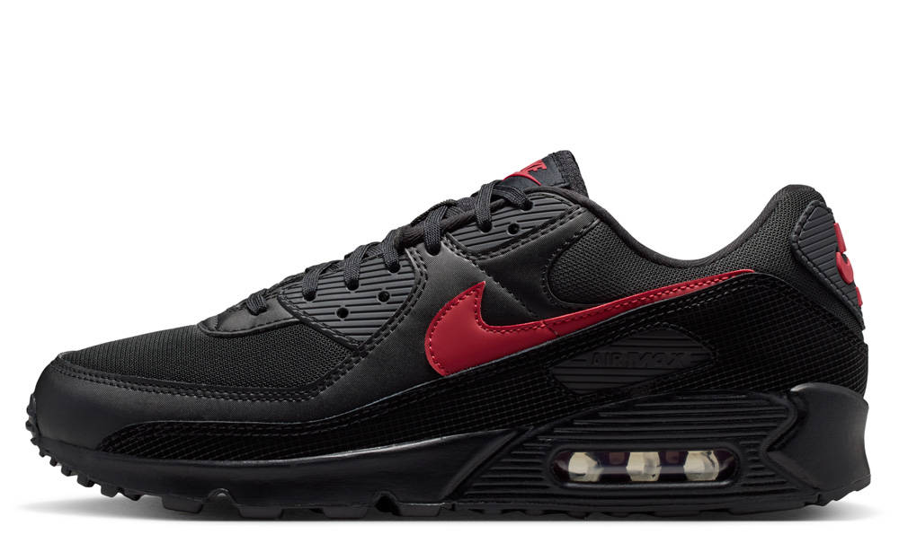 Nike Air Max 90 Black Tough Red