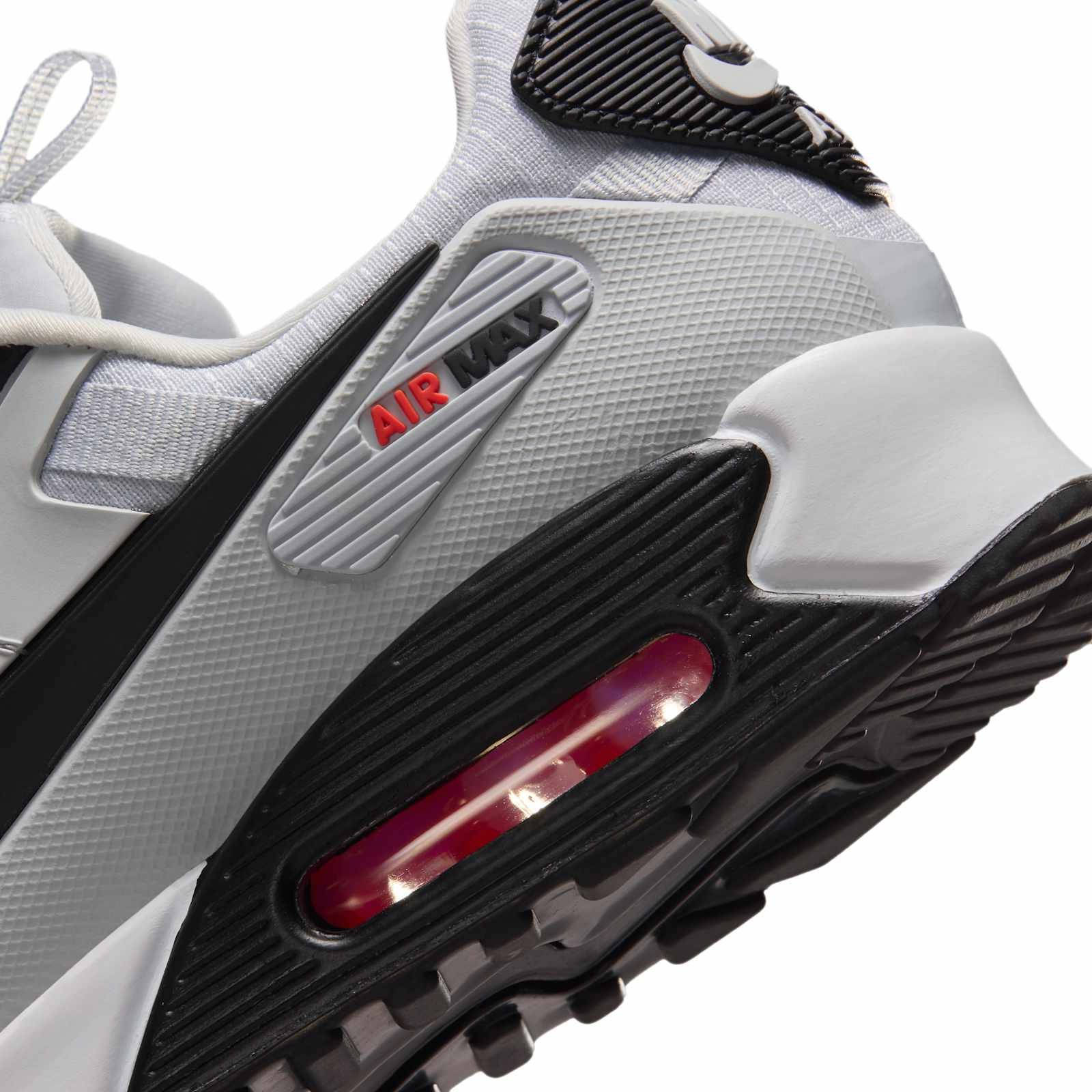 Nike Air Max 90 Drift Pure Platinum Black IV5758-043 heel