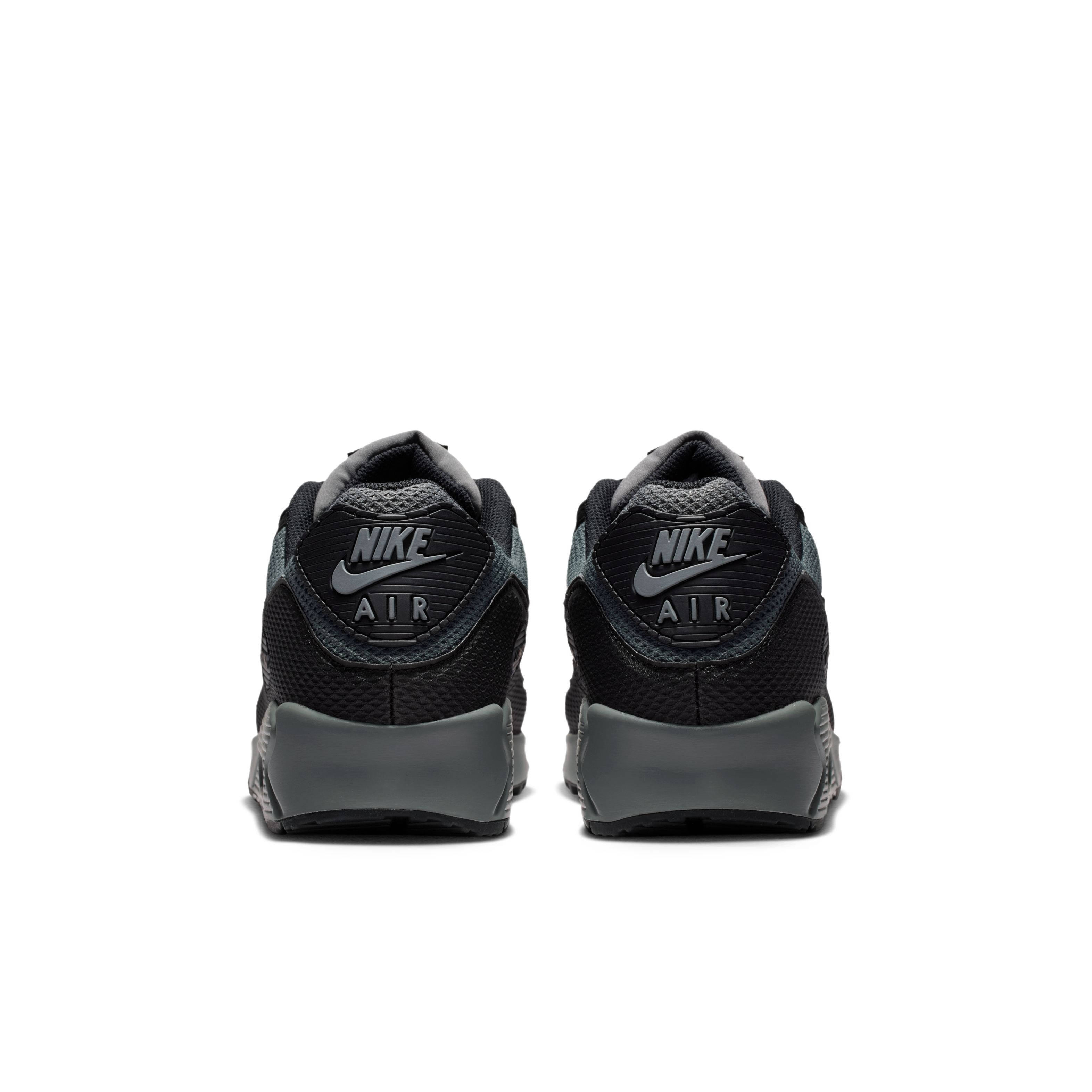 Nike Air Max 90 Premium Mesh Black Iron Grey IX0348-001 back
