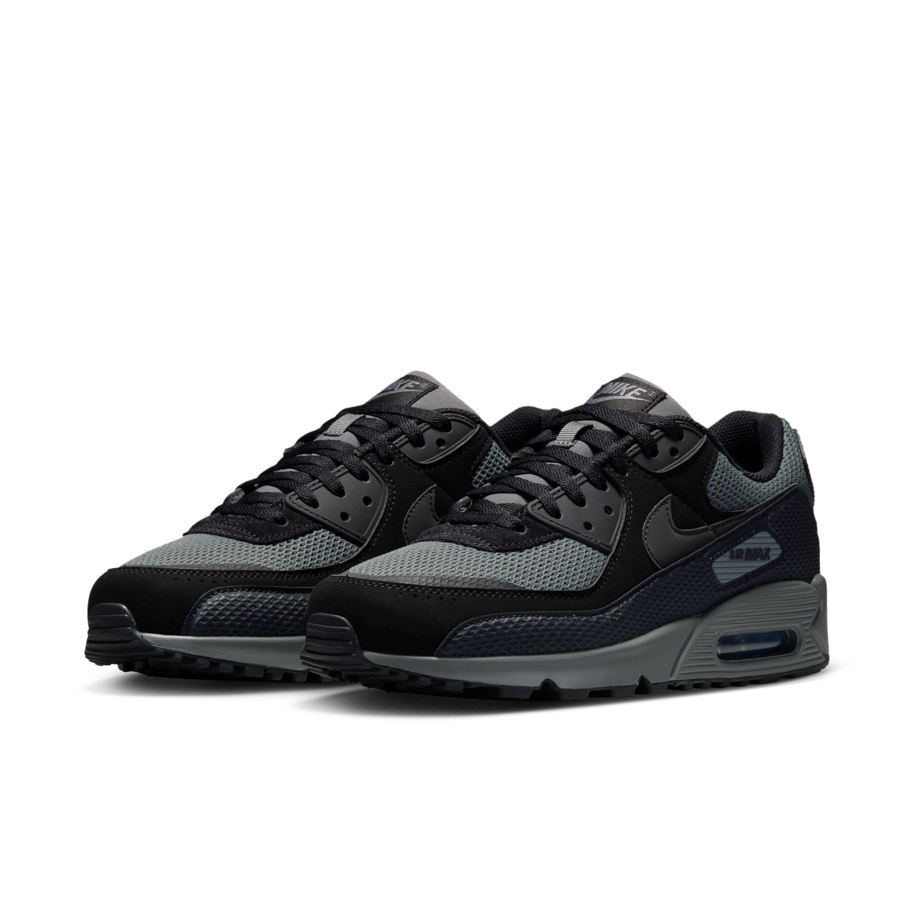 Nike Air Max 90 Premium Mesh Black Iron Grey IX0348-001 front