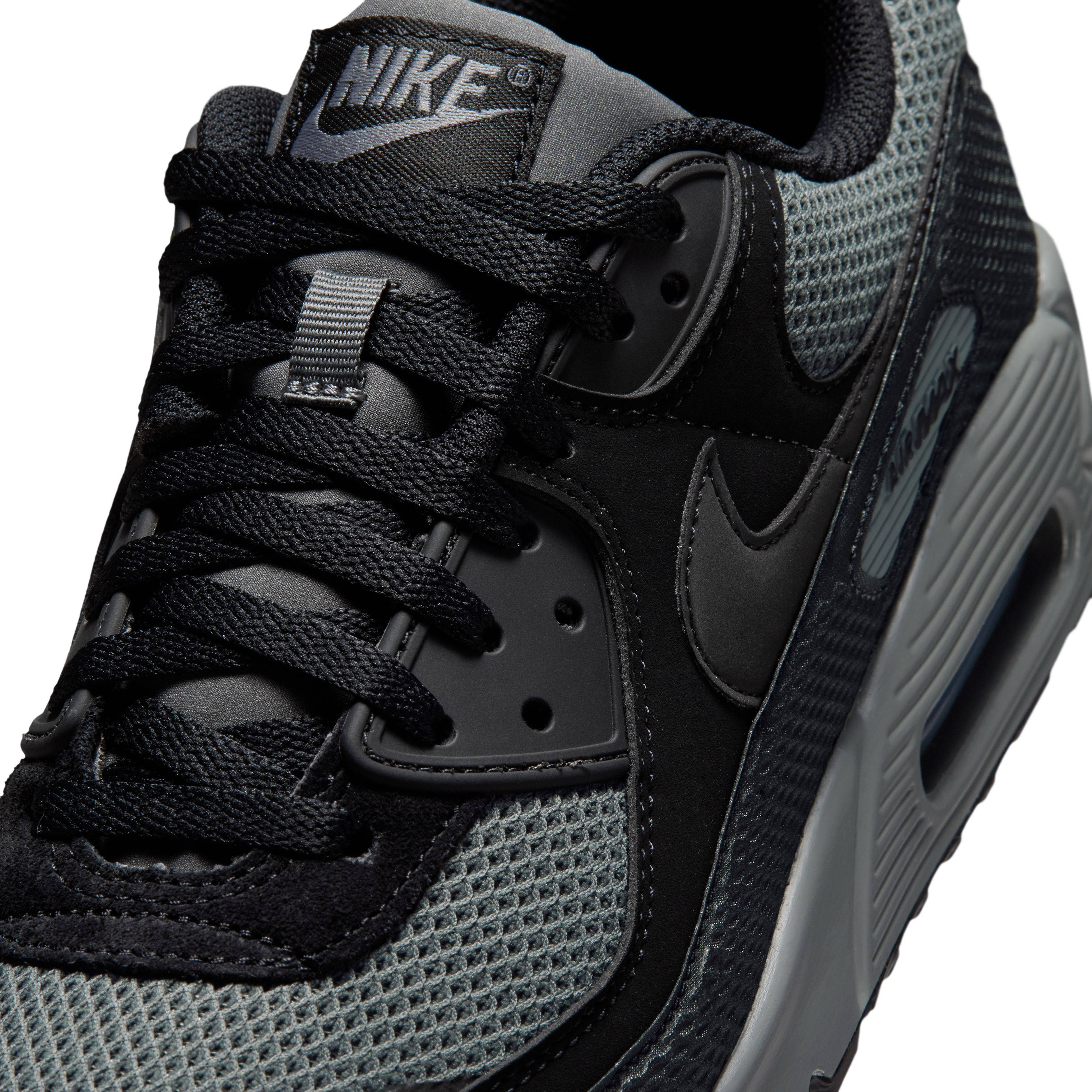 Nike Air Max 90 Premium Mesh Black Iron Grey IX0348-001 side