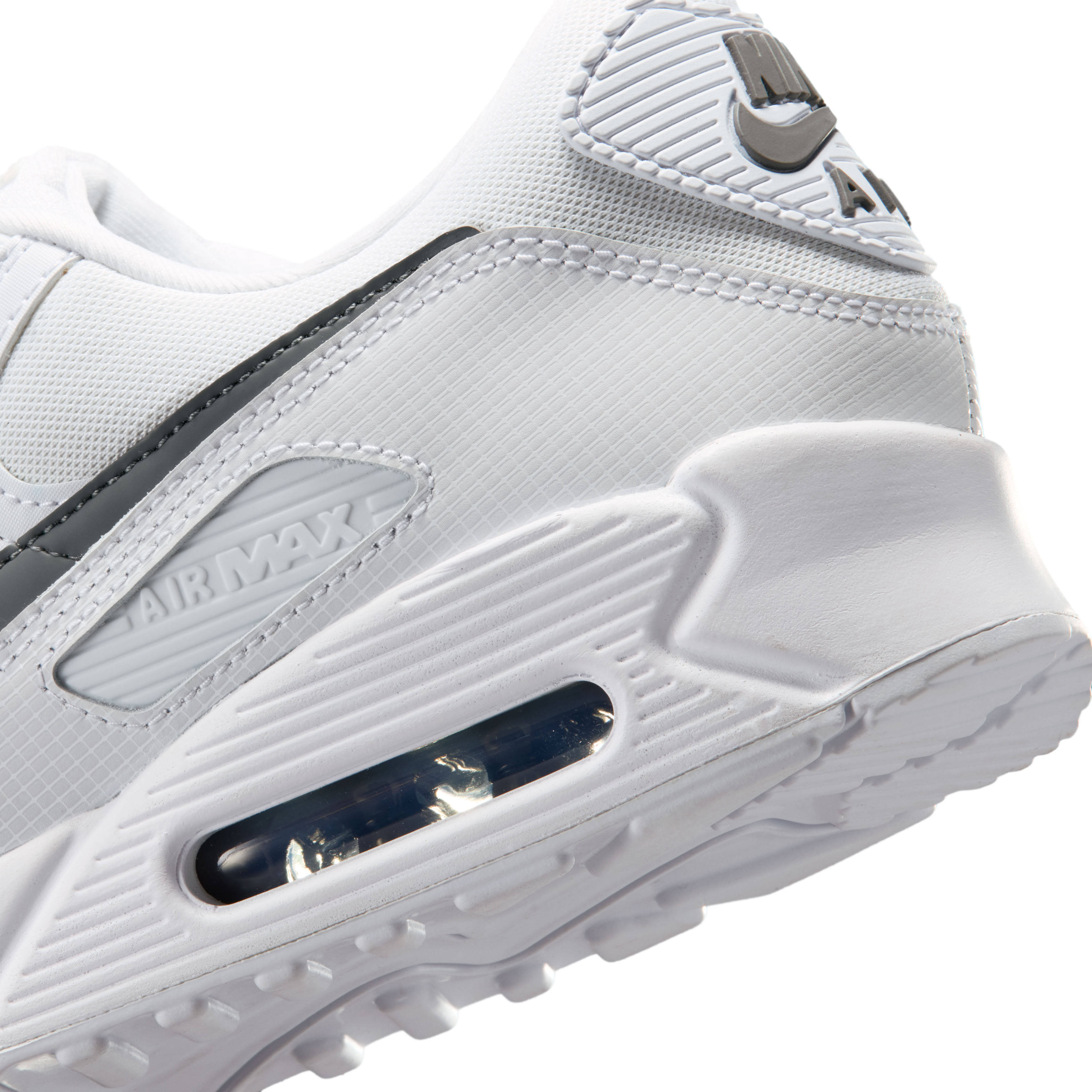 Nike Air Max 90 White Smoke Grey Detail 1