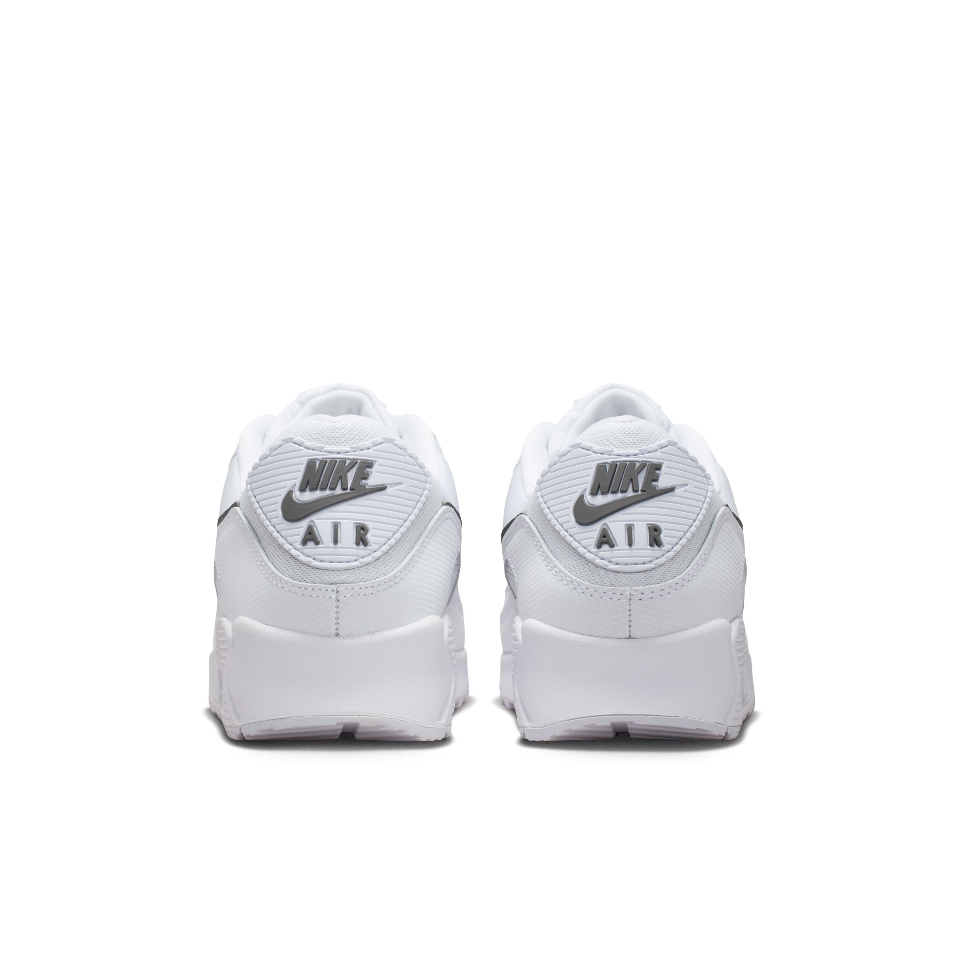 Nike Air Max 90 White Smoke Grey Heel