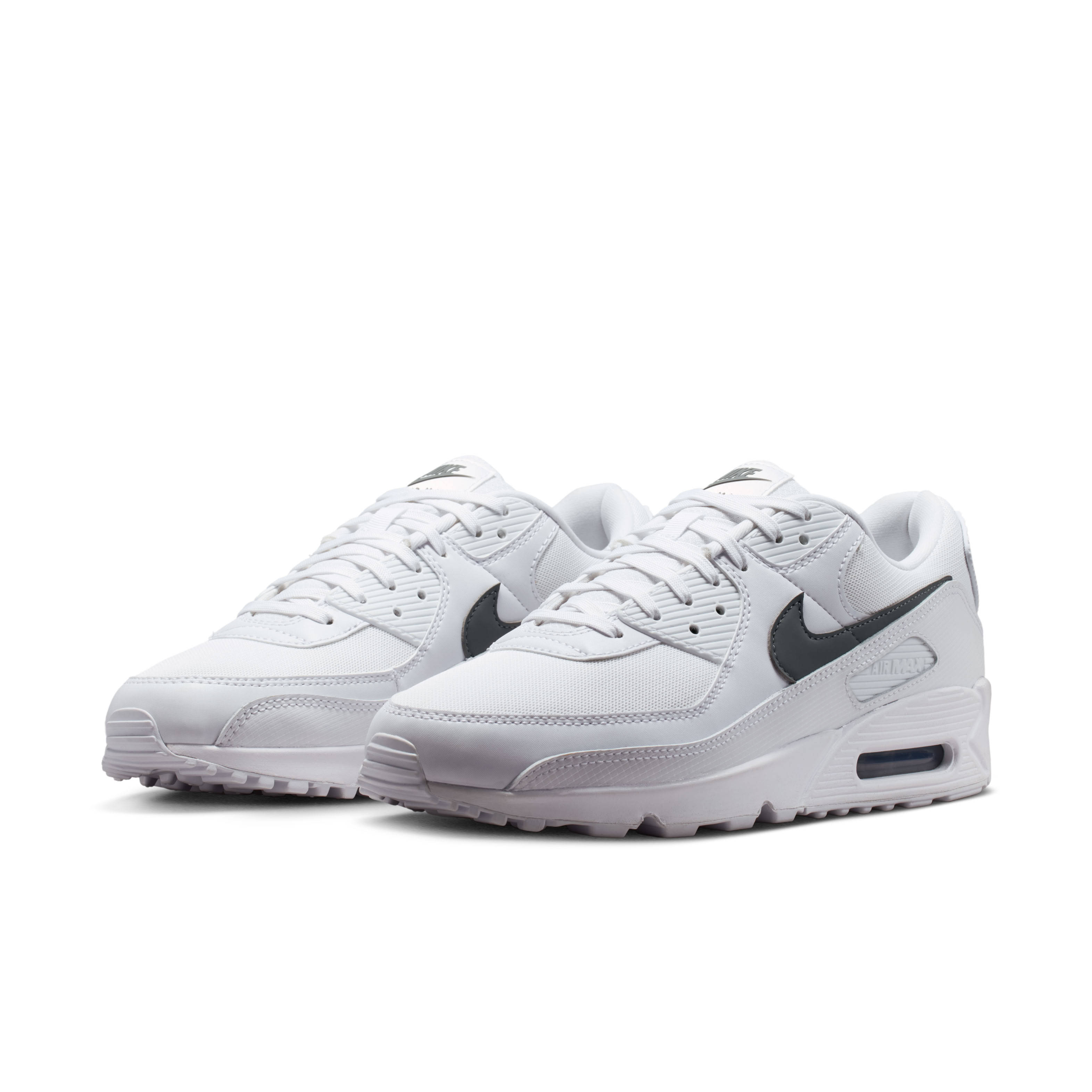 Nike Air Max 90 White Smoke Grey Pair