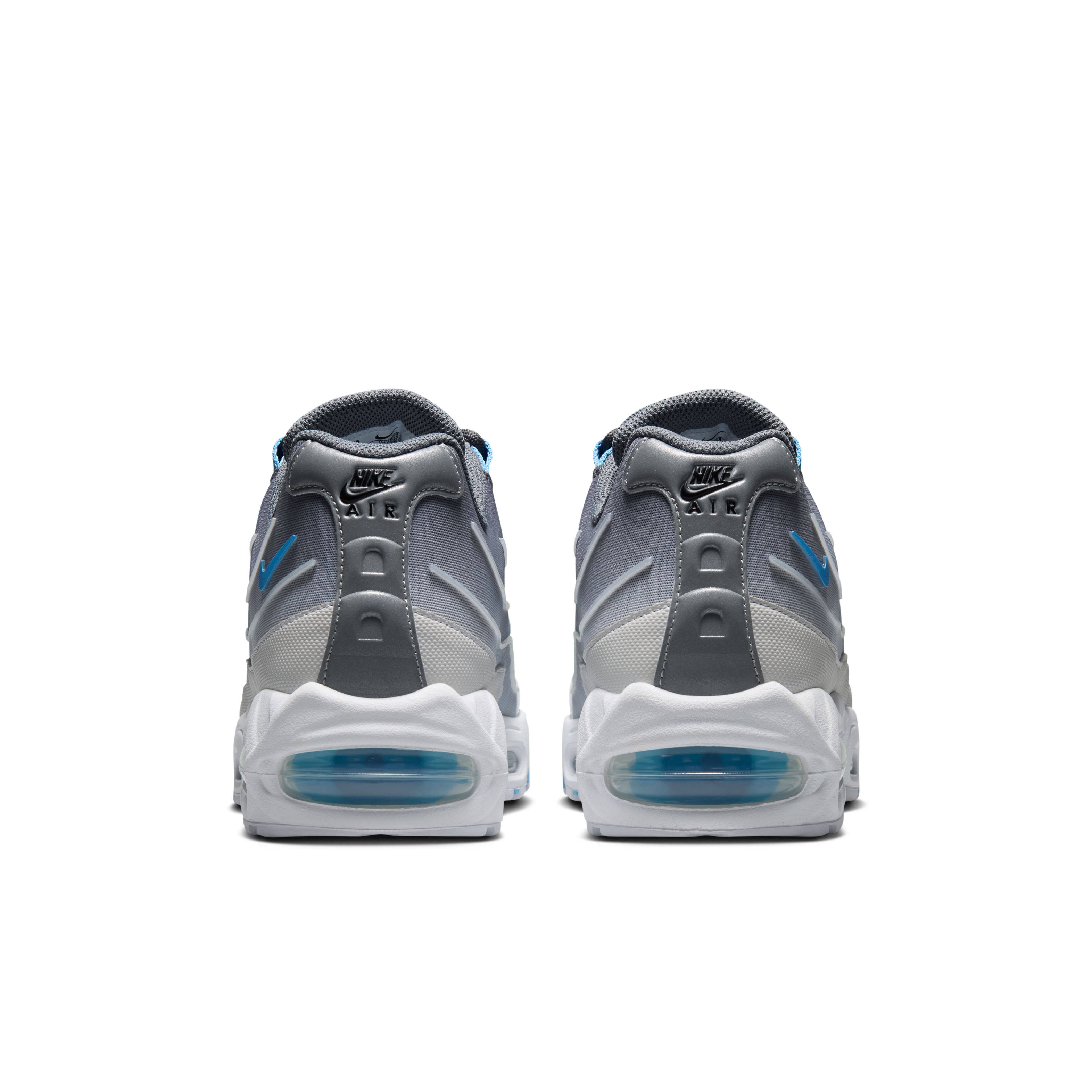 Nike Air Max 95 Big Bubble Tech Smoke Grey Heel