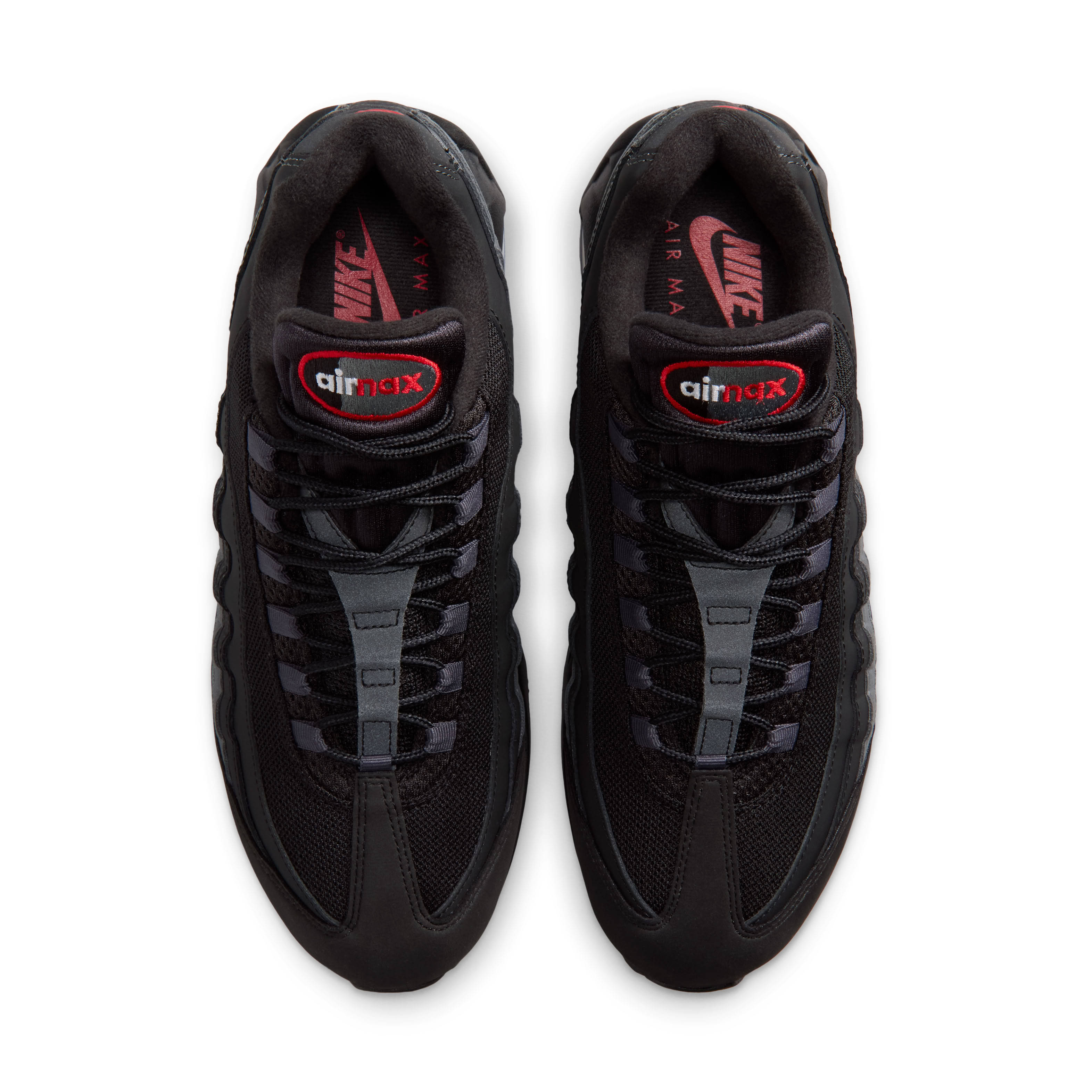 Nike Air Max 95 Black Red Anthracite Top