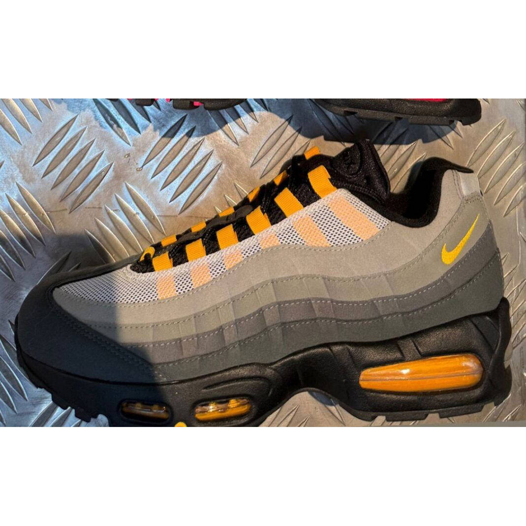 Nike Air Max 95 Black Tongue Pack Yellow first look
