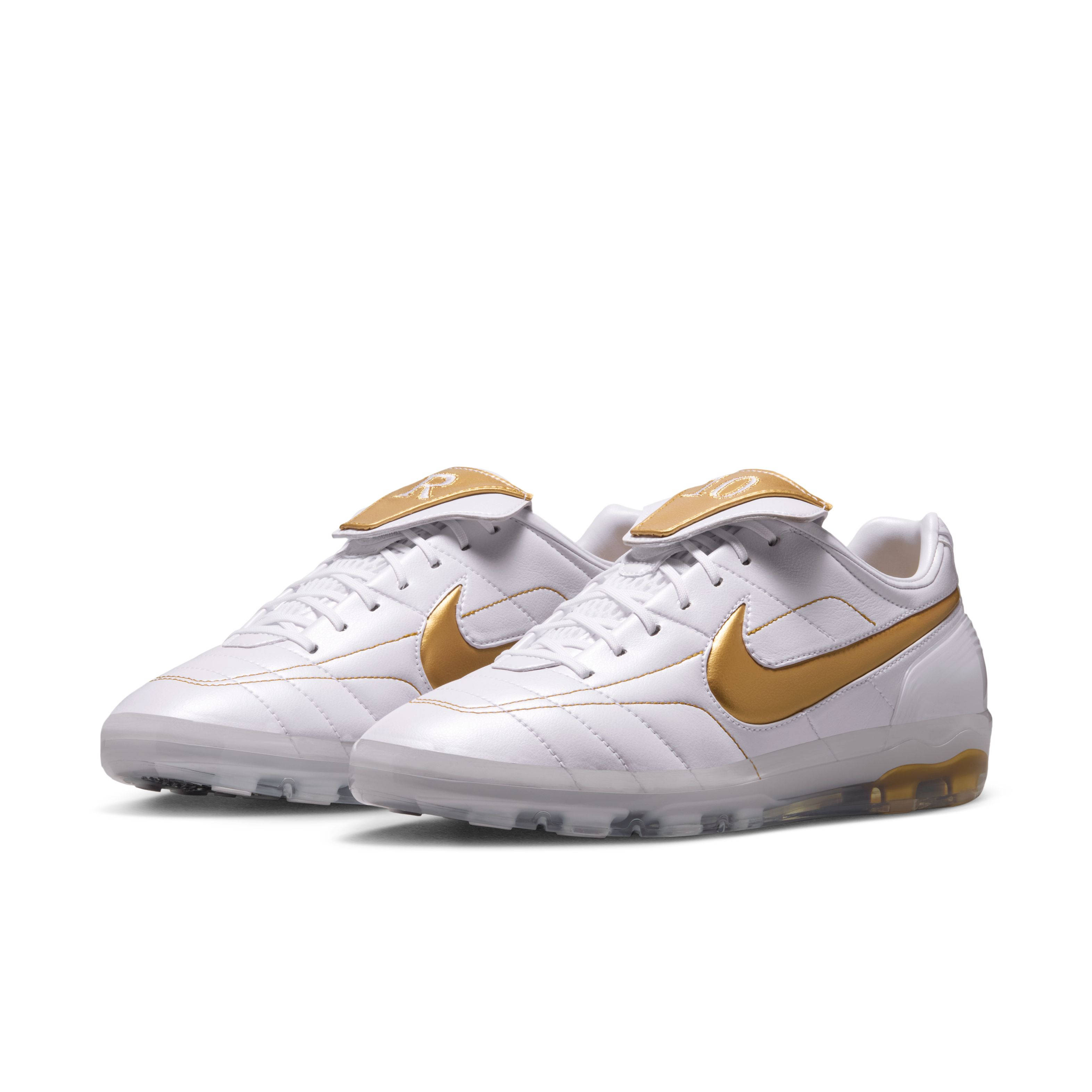 Nike Cryoshot Tiempo Legend R10 White Gold IQ8164-100 front