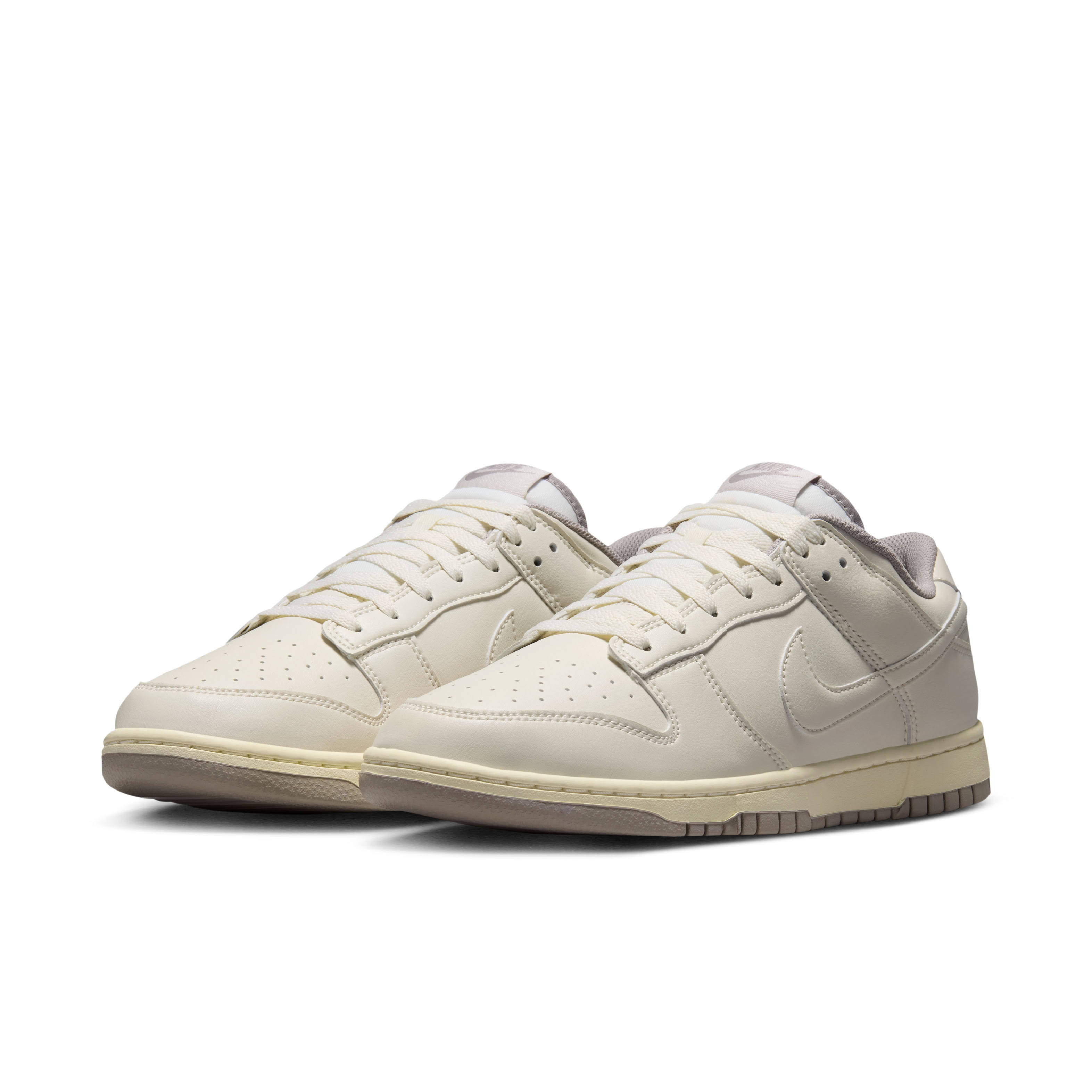 Nike Dunk Low Retro Soft Pearl College Grey Pair